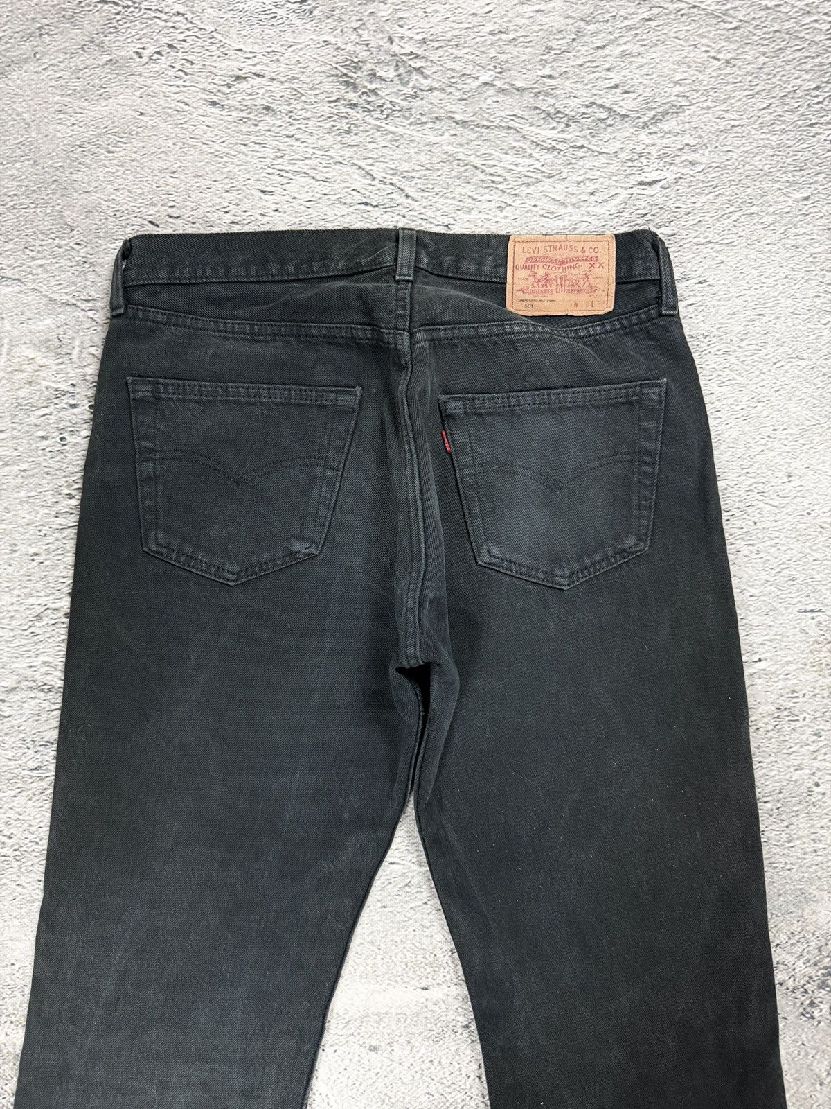 Levi's Levi’s 501 vintage black jeans denim pants made in USA Size US 33 - 2 Thumbnail