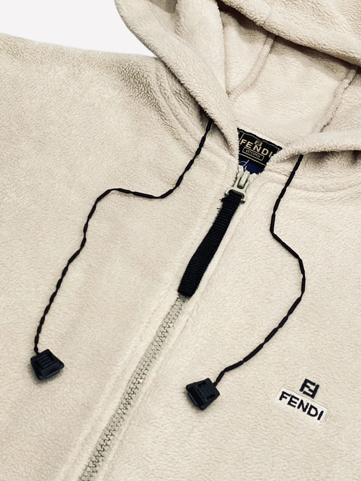 Fendi Fendi Zip Hoodie Fleece Pullover Vintage Size US S / EU 44-46 / 1 - 2 Thumbnail