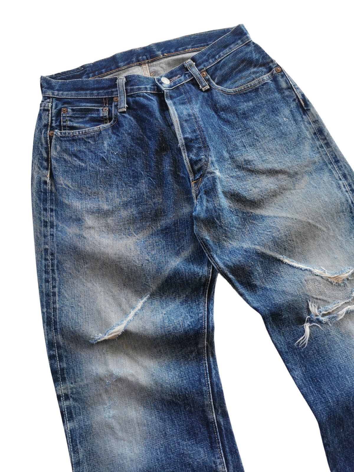 Denime × Japanese Brand × Vintage Denime Vintage Selvedge Size 30x38 Size US 30 / EU 46 - 9 Thumbnail