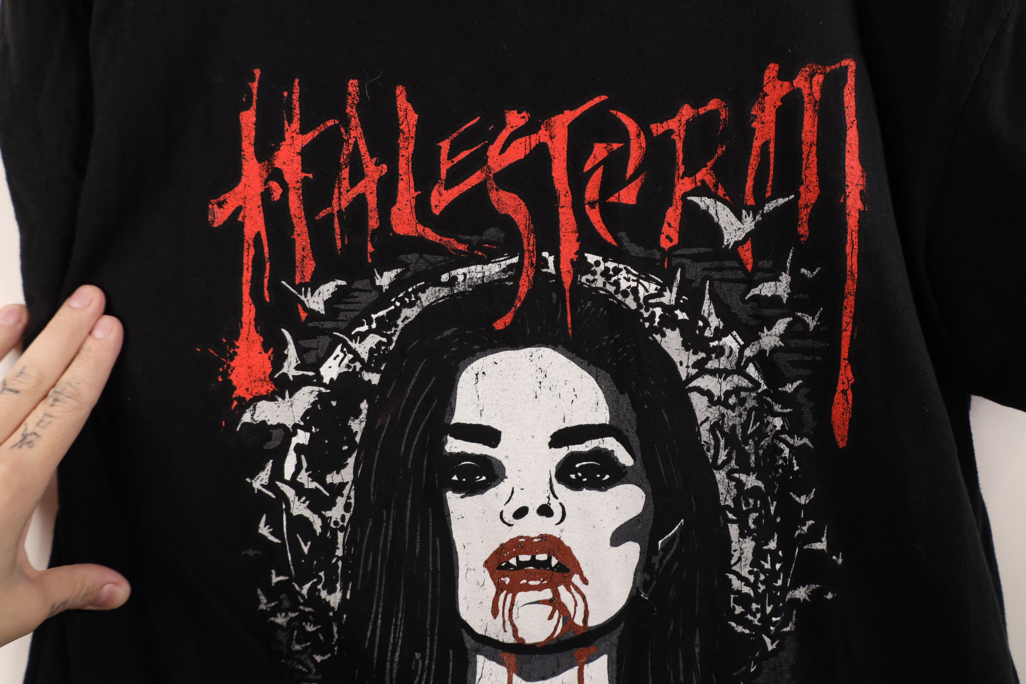 Vintage Vintage Spell Halestorm Rock Band Tour Short Sleeve T-Shirt Size US L / EU 52-54 / 3 - 5 Thumbnail