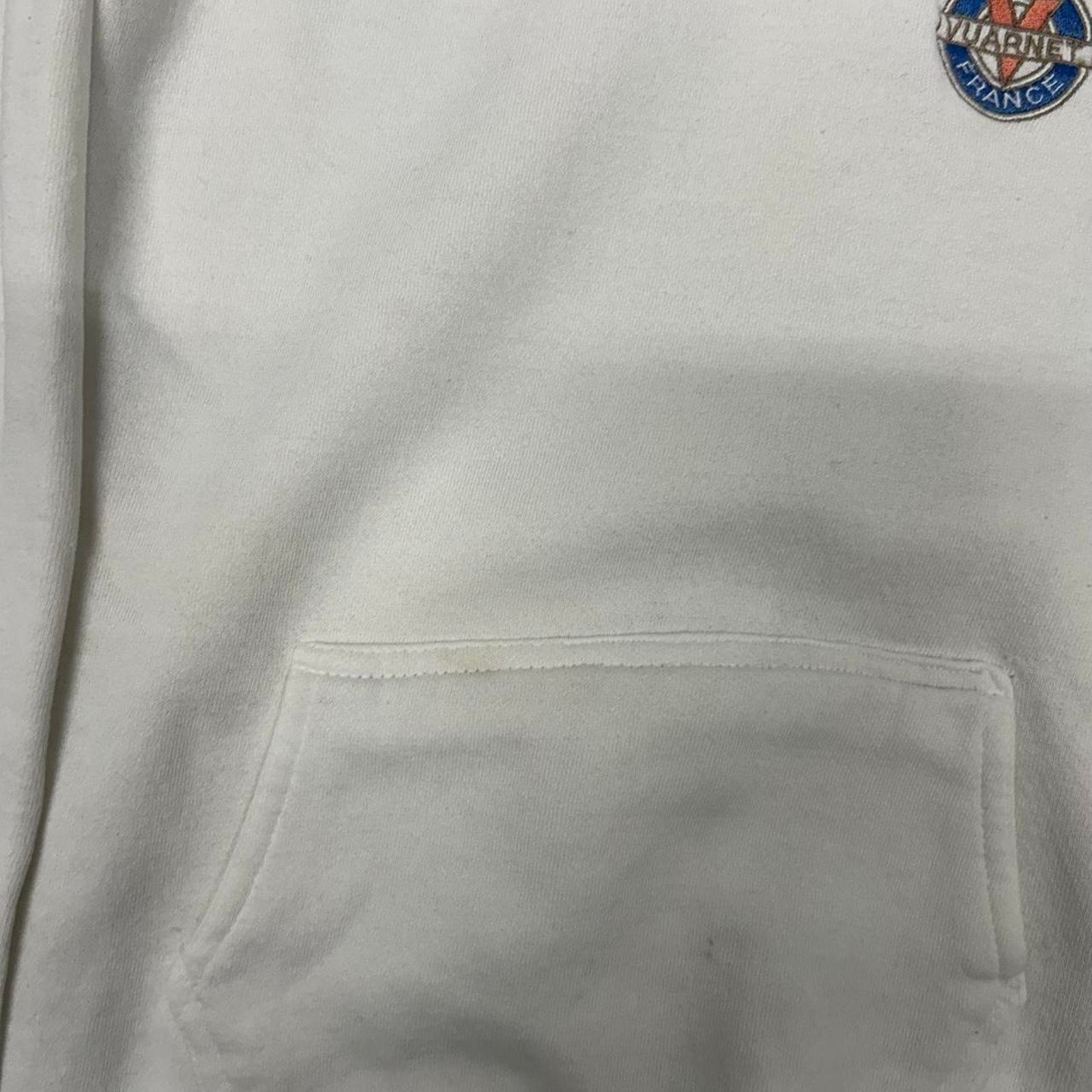 Vuarnet White vintage French Vuarnet hoodie with embroidered logo Size S / US 4 / IT 40 - 3 Thumbnail