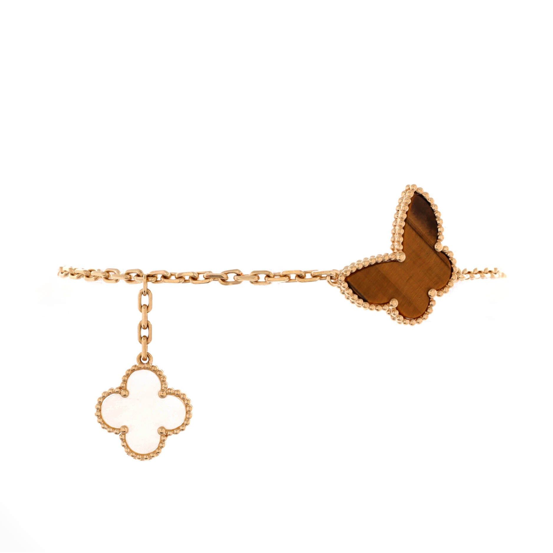 Van Cleef & Arpels Lucky Alhambra 4 Motifs Bracelet Size ONE SIZE - 1 Thumbnail