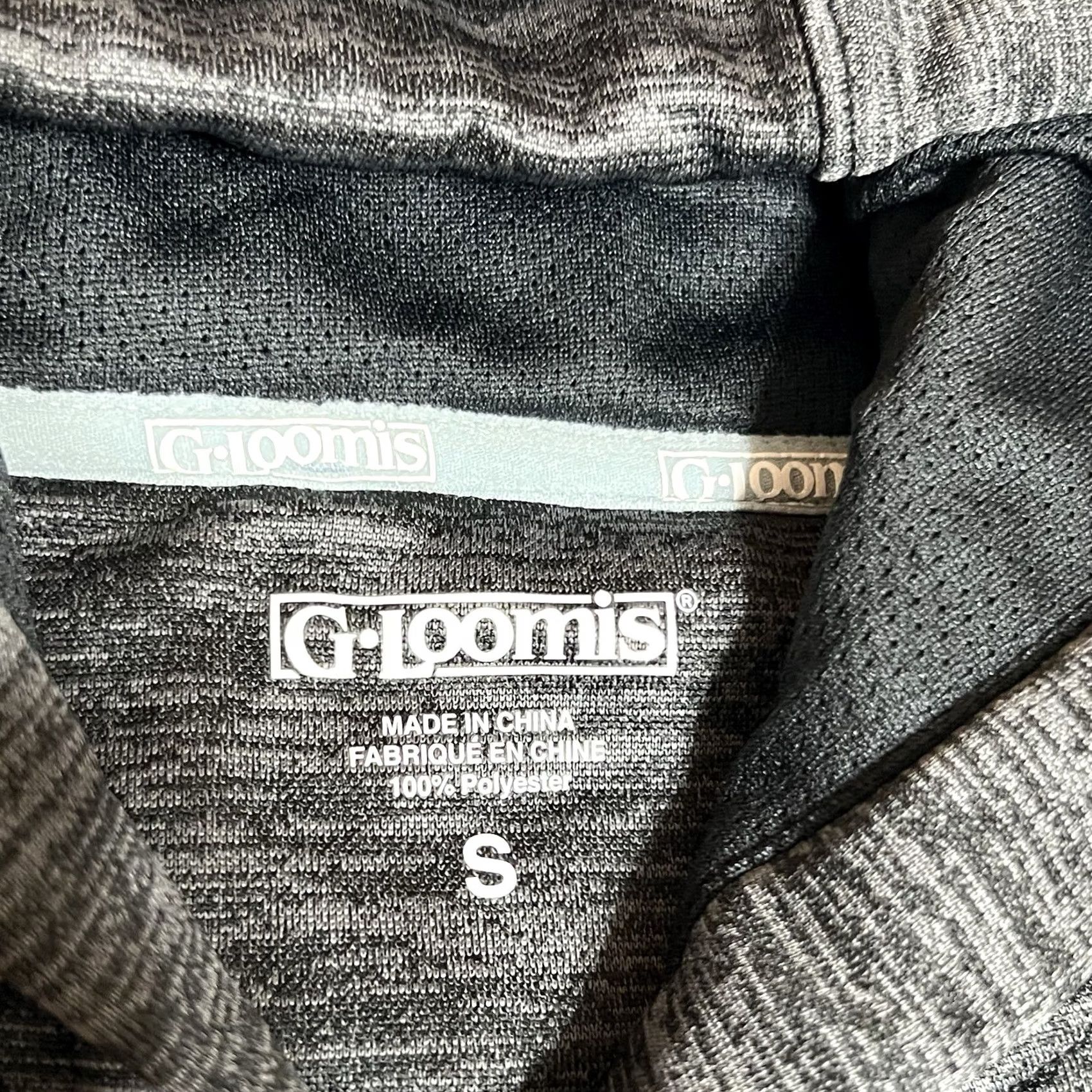 Spell G Loomis Hoodie Pullover Adult Small Gray Sweatshirt Fishing Logo Size US S / EU 44-46 / 1 - 7 Thumbnail