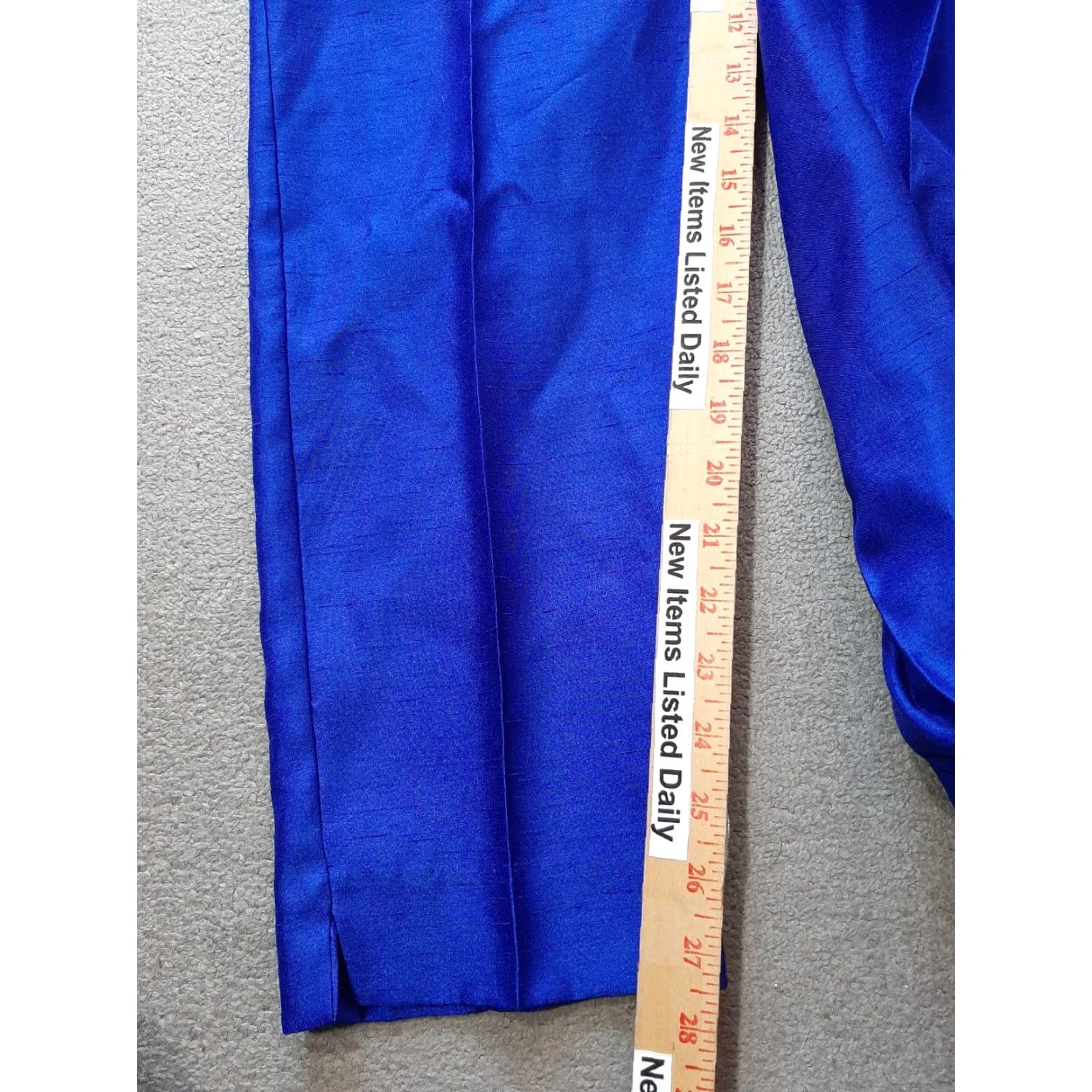 Vintage Sag Harbor Outfit Womens Size 8 Long Sleeve with Pants Blue Open Front Padded 2 Piece Set Women Blue Long Sleeve Padded Sag Harbor Outfit 8 Size M / US 6-8 / IT 42-44 - 6 Thumbnail