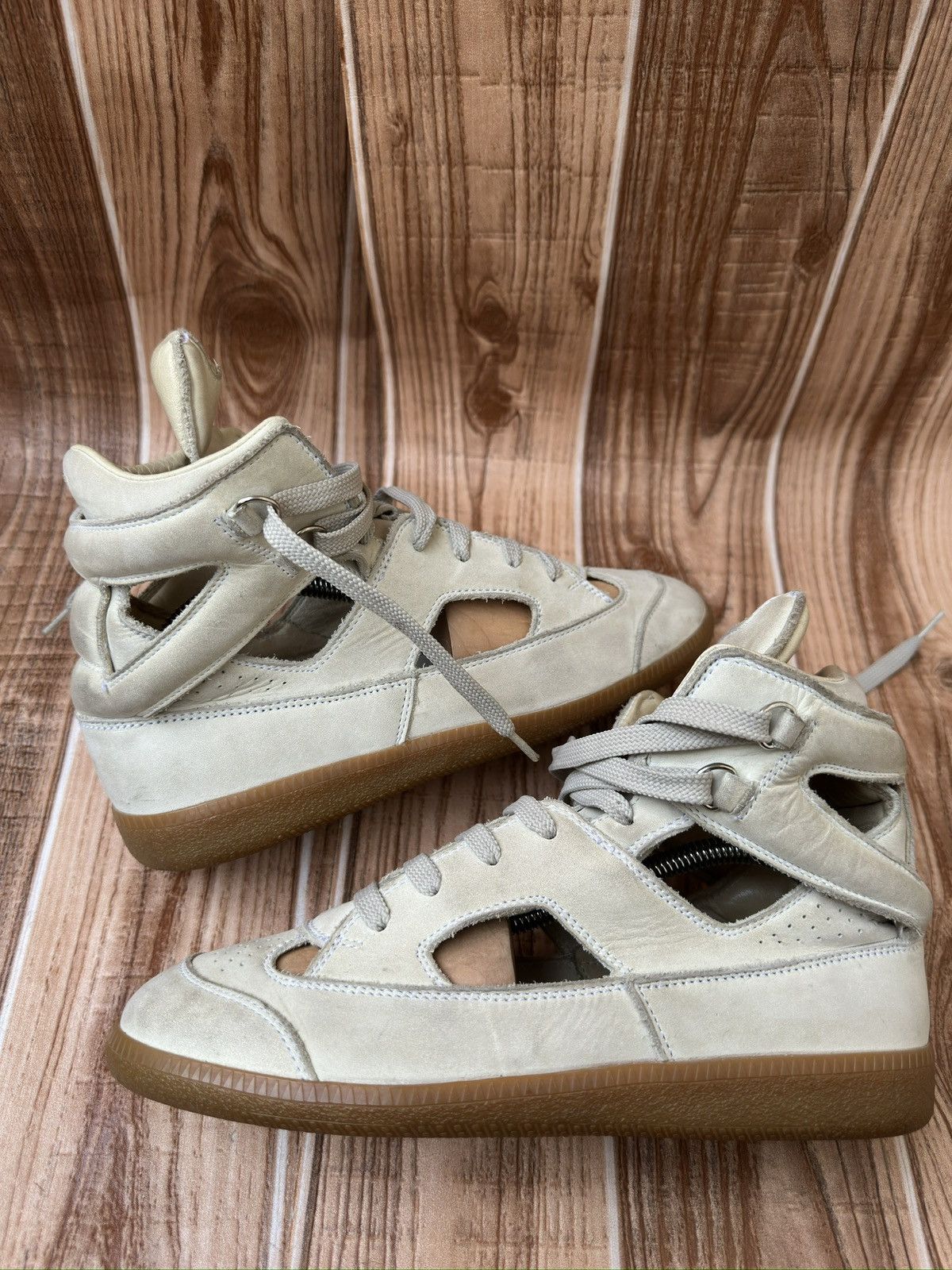 Maison Margiela Maison Margiela Archive GAT Replica Suede High tops Size US 6 / EU 39 - 9 Thumbnail