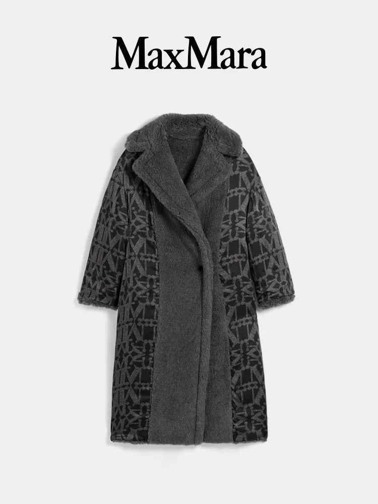 Max Mara Max Mara Grey Runway Teddy Bear Coat Size M / US 6-8 / IT 42-44 - 3 Thumbnail