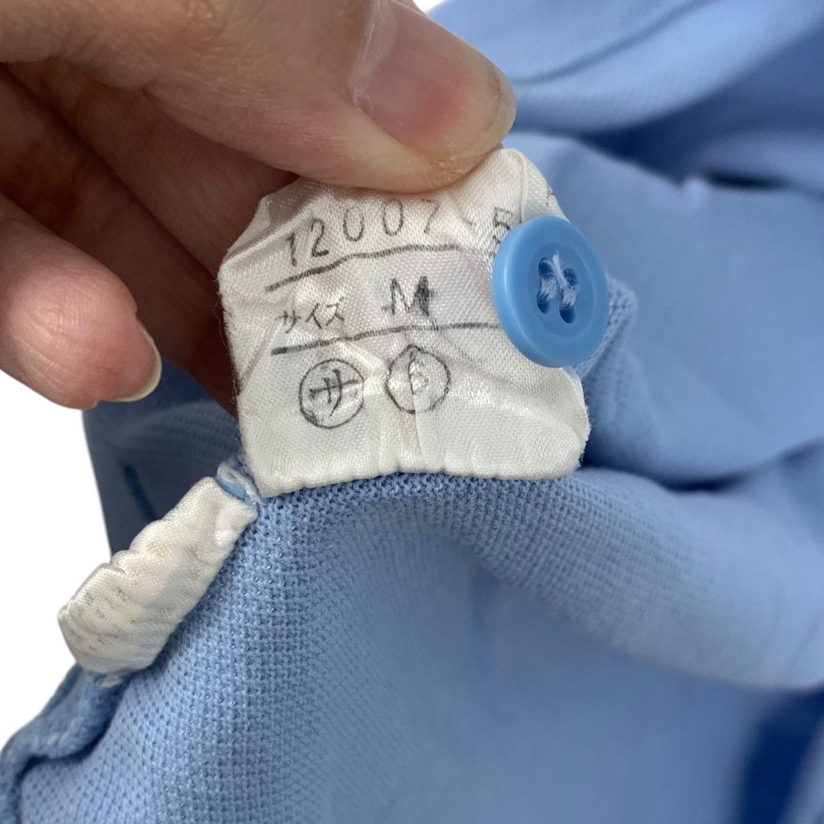 Sergio Tacchini Vintage SERGIO TACCHINI ITALY Tennis Blue Polo Tee Shirt Top Size M / US 6-8 / IT 42-44 - 7 Thumbnail