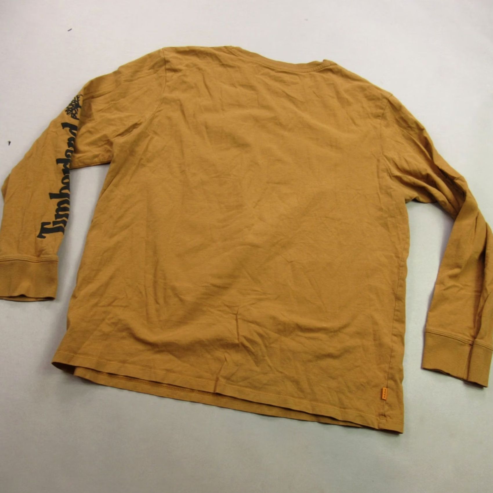 Timberland Timberland Shirt Mens Large Long Sleeve Crew Neck Brown Casual Lightweight Size US L / EU 52-54 / 3 - 6 Thumbnail
