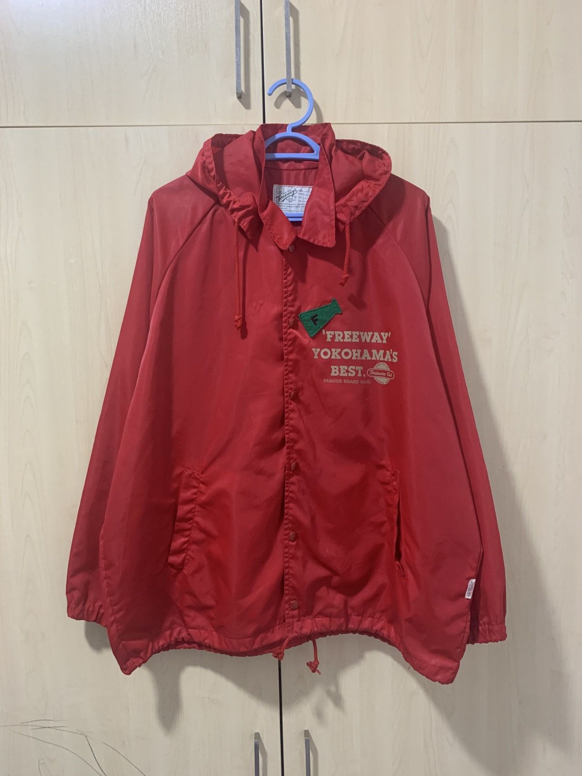 Vintage Vintage Freeway Yokohama’s Best windbreaker jacket hoodie Size US XL / EU 56 / 4 - 2 Thumbnail