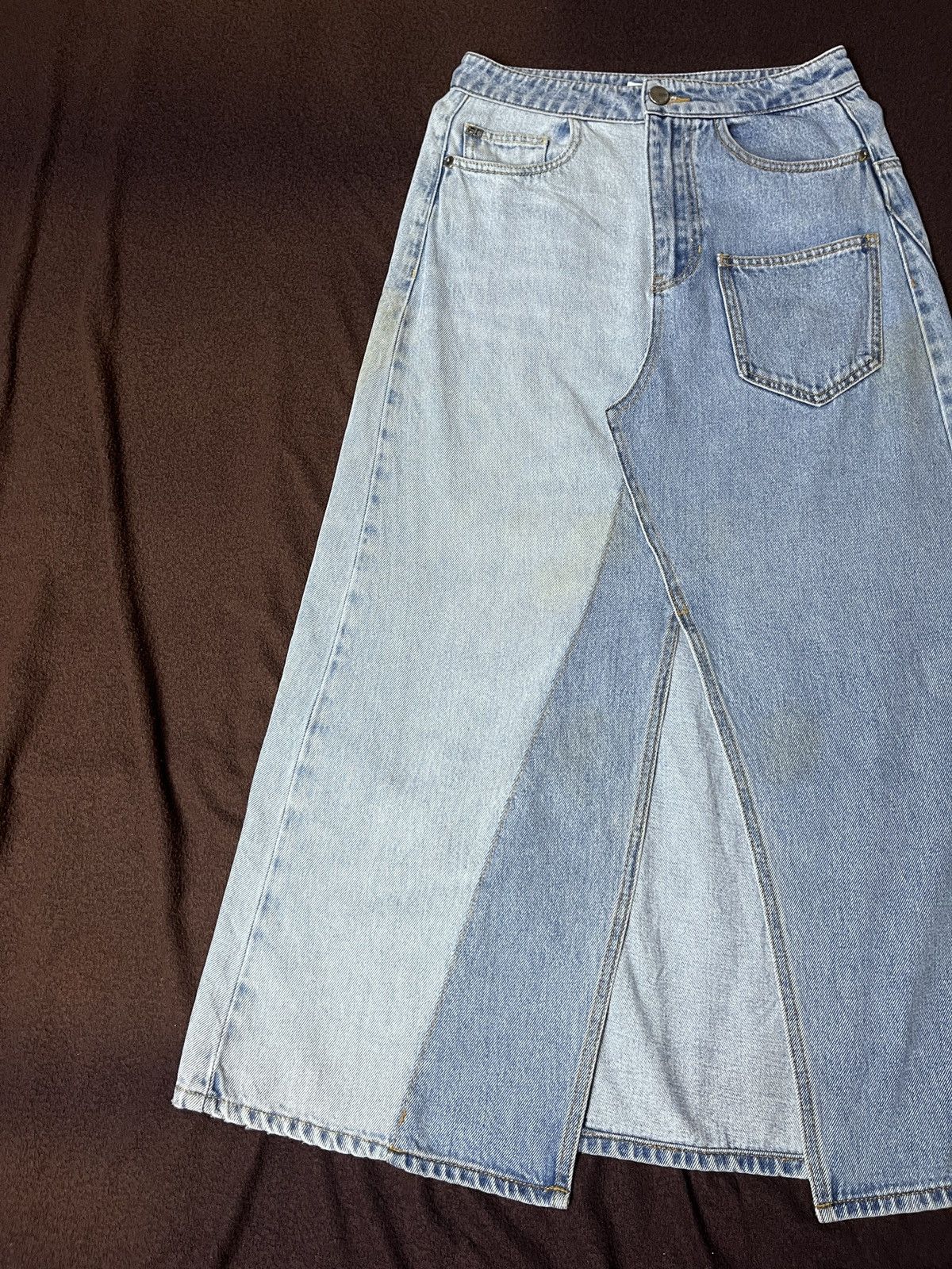 Miss Sixty Miss Sixty Skirt Ice Creem Denim Size 27" / US 4 / IT 40 - 3 Thumbnail