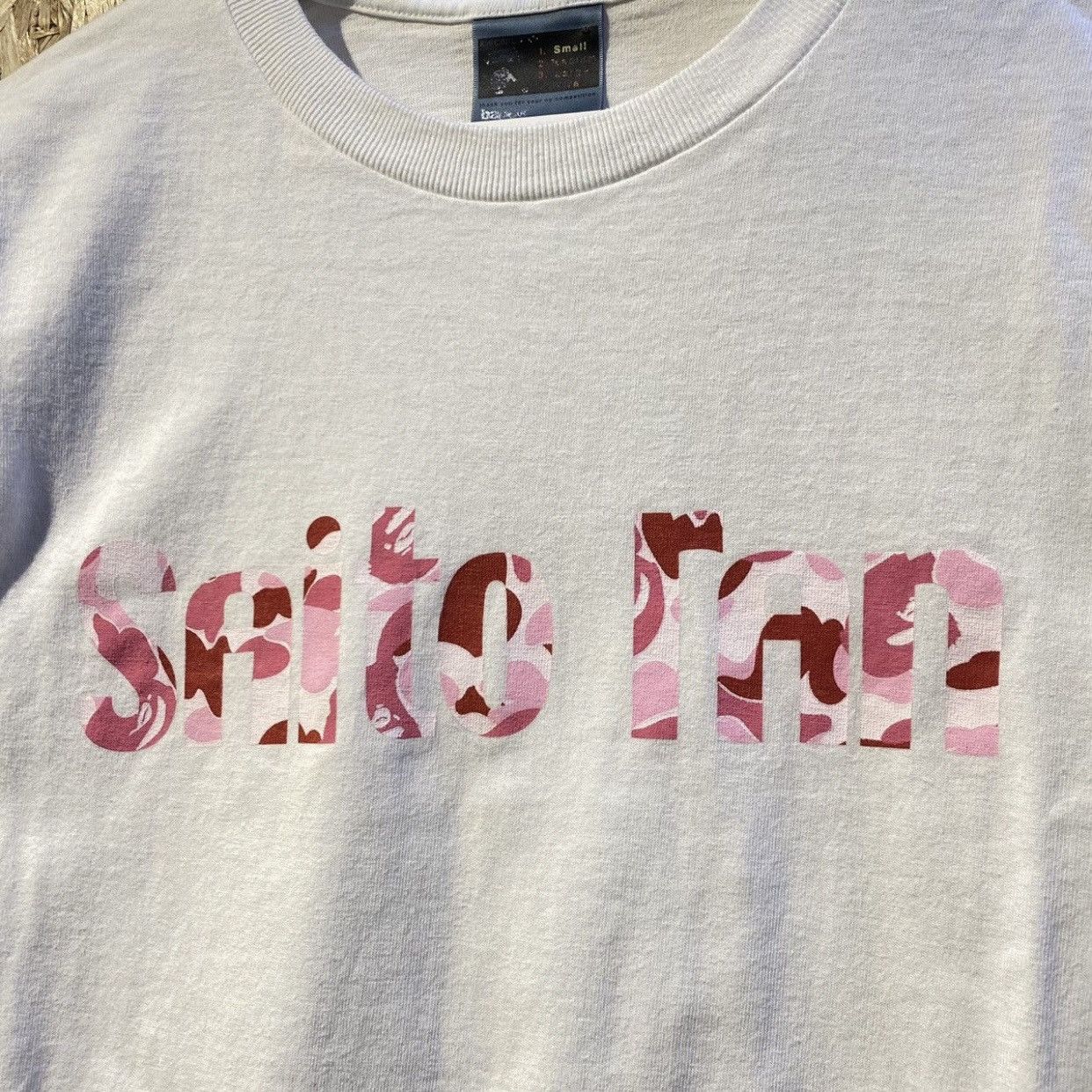 Bape × Vintage VINTAGE OG‼️BAPE Saito Ran TEE Size US S / EU 44-46 / 1 - 3 Thumbnail