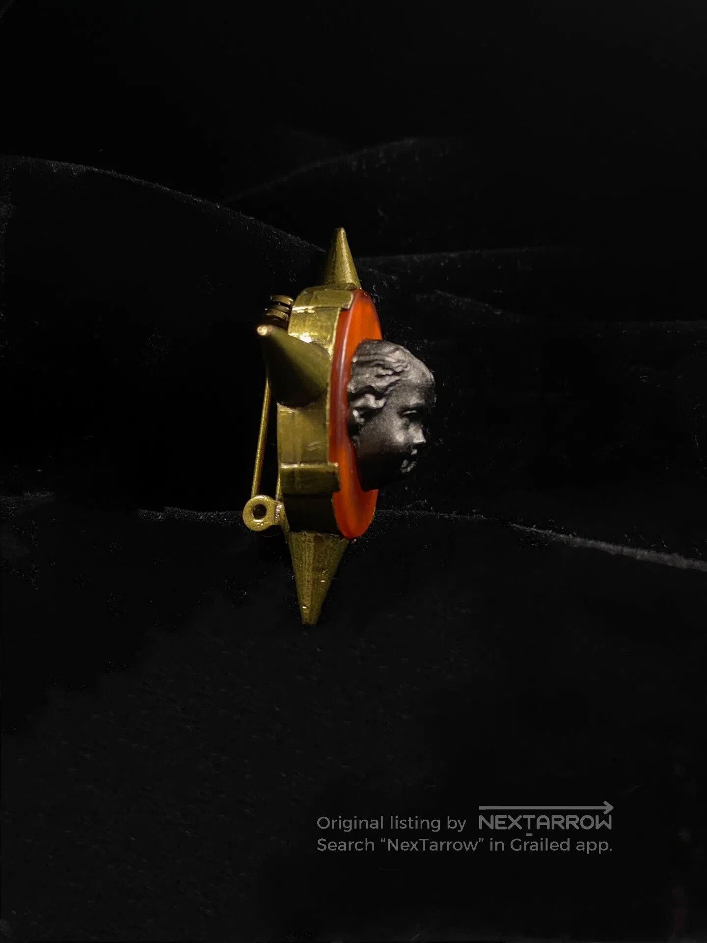 Jean Paul Gaultier Jean Paul Gaultier Portrait Brooch. Size ONE SIZE - 5 Thumbnail