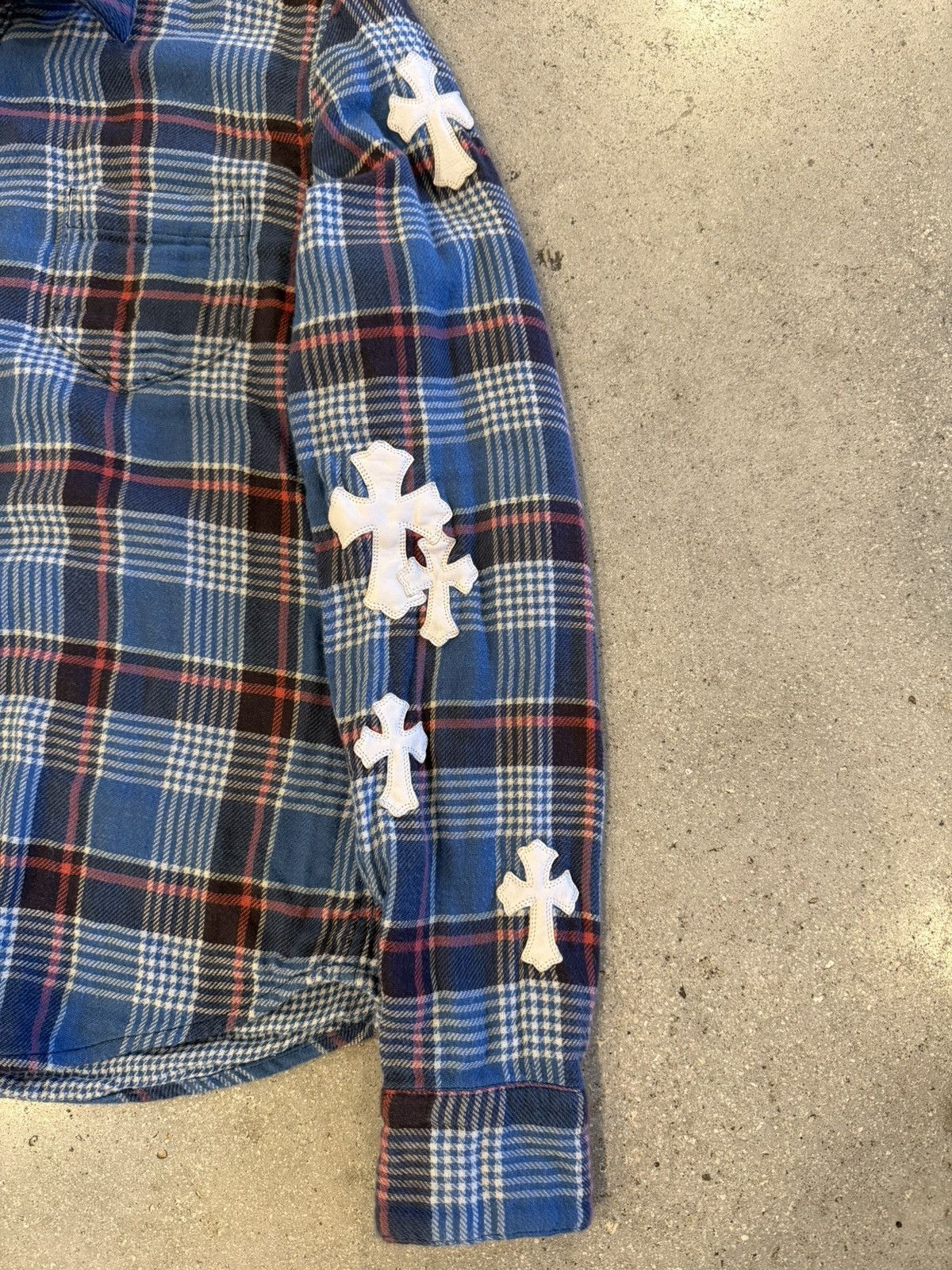 Chrome Hearts Chrome Hearts 1/1 patched flannel Size US S / EU 44-46 / 1 - 4 Thumbnail
