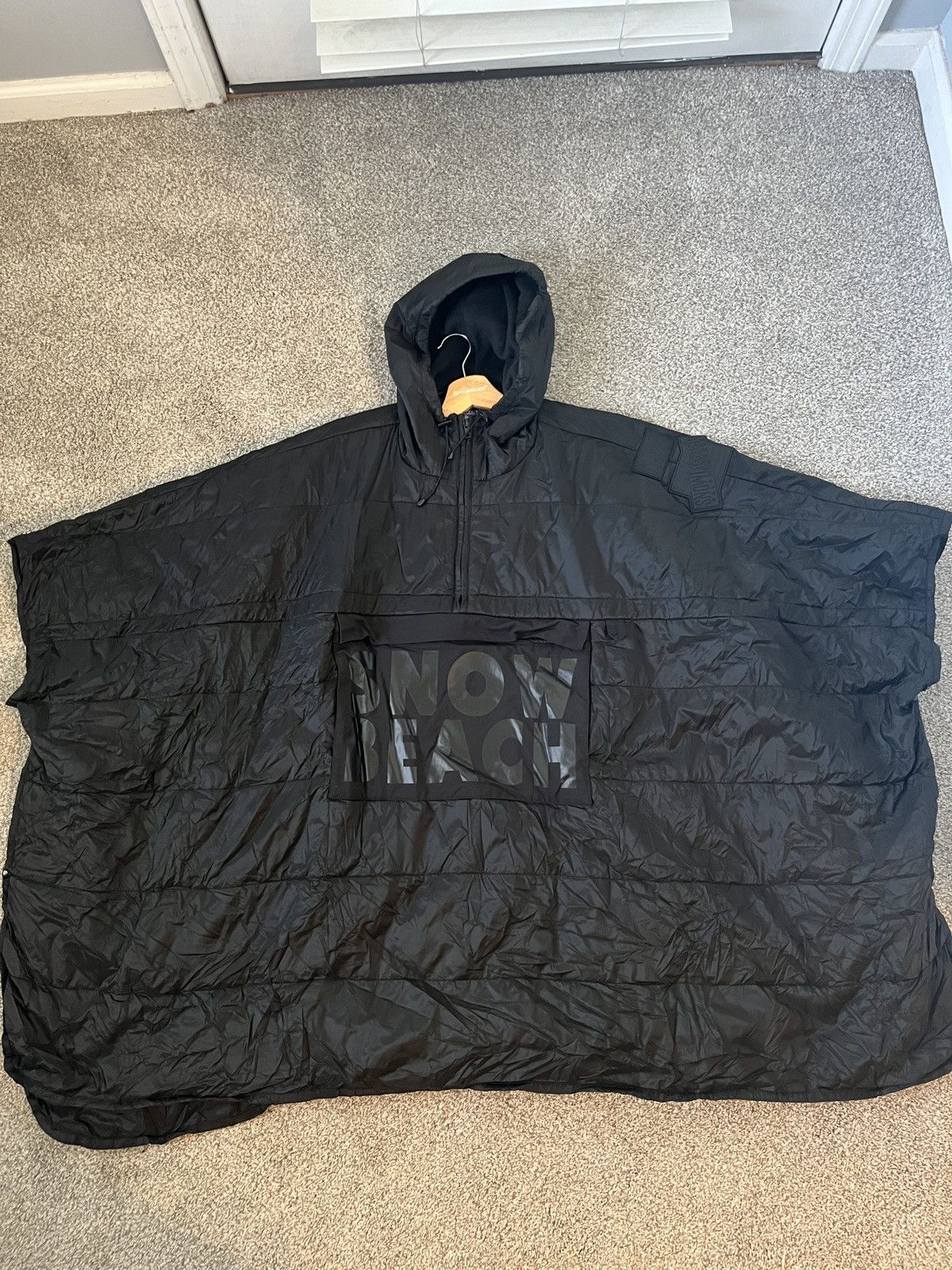 Polo Ralph Lauren Polo Ralph Lauren Black Snow Beach Poncho One Size Size US XXL / EU 58 / 5 - 1 Thumbnail