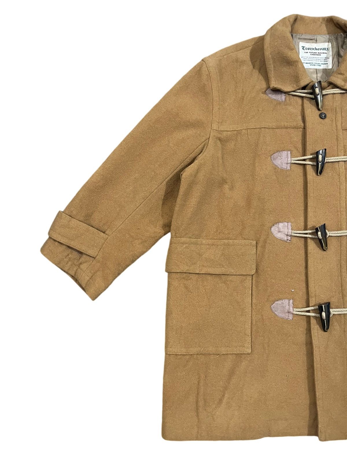 For Those Who Sin Vintage Troischevaux Tan Suede Duffle Cost Size M / US 6-8 / IT 42-44 - 2 Thumbnail