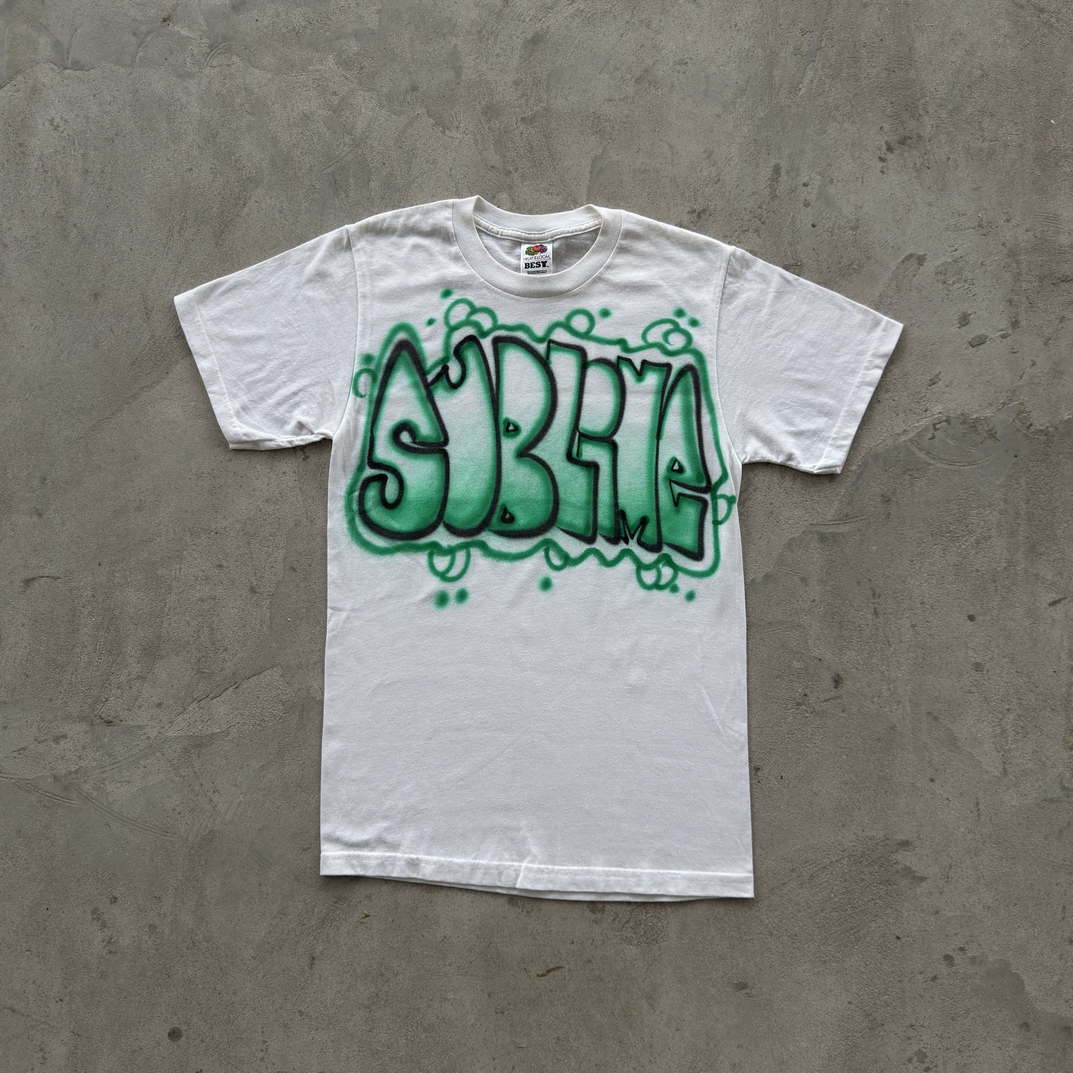 Sublime Sublime Band Vintage Fruit Of The Loom Airbrush Graffiti Tee Size US S / EU 44-46 / 1 - 1 Thumbnail