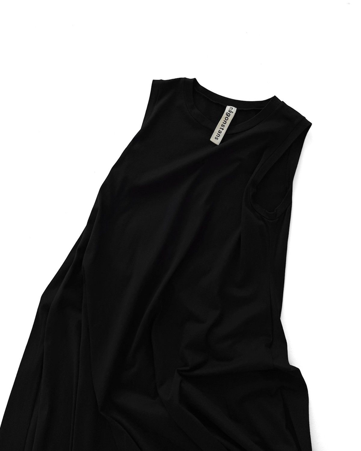 Japanese Brand NåGONSTANS BLACK TANKTOP DRESS Size S / US 4 / IT 40 - 7 Thumbnail