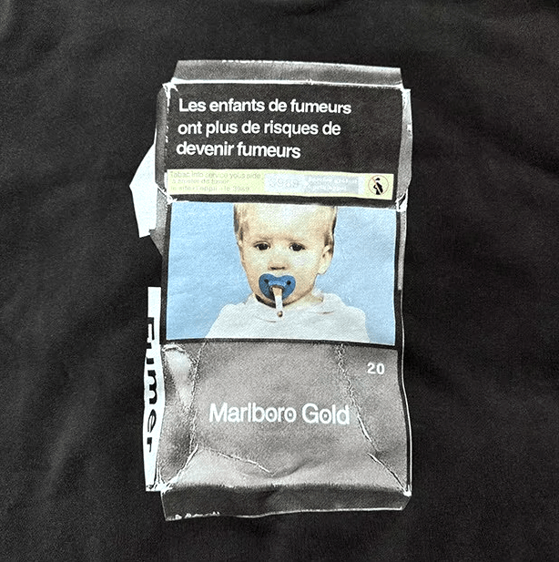Japanese Brand × Vintage "The Baby Smoke-L" Hoodie Size US L / EU 52-54 / 3 - 2 Thumbnail