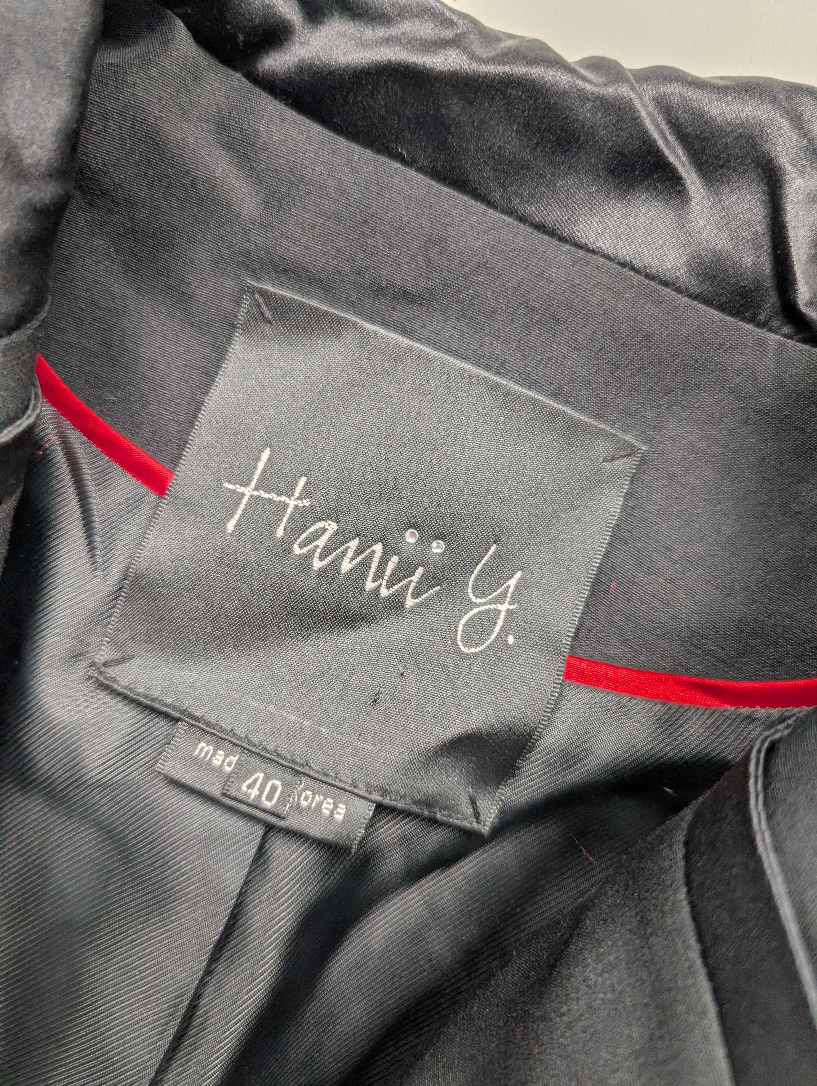 Other Hanii Y Black Blazer Size S / US 4 / IT 40 - 8 Thumbnail