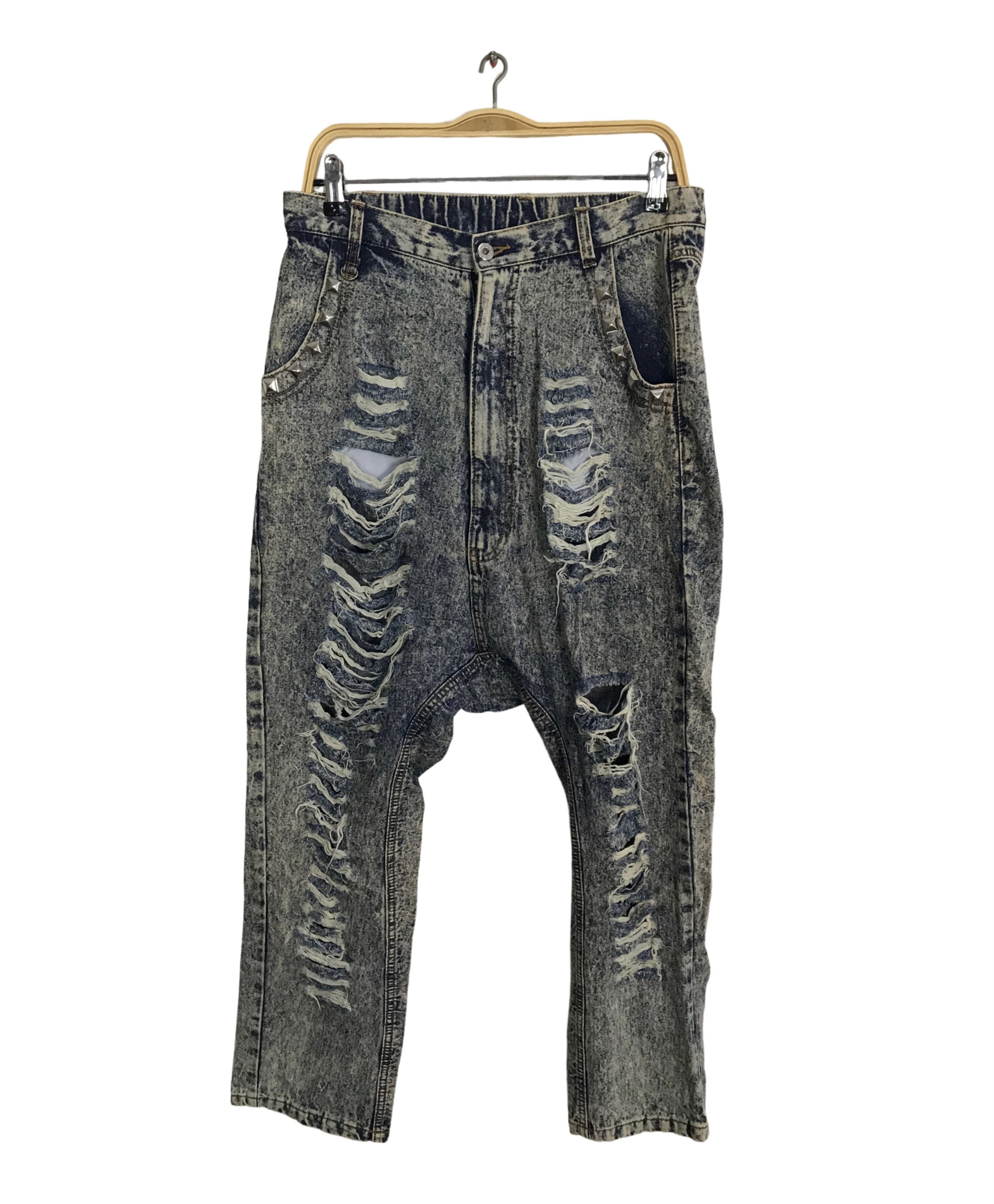 Superlovers Lovers Rock Pant Drop Croth Baggy Low Rise