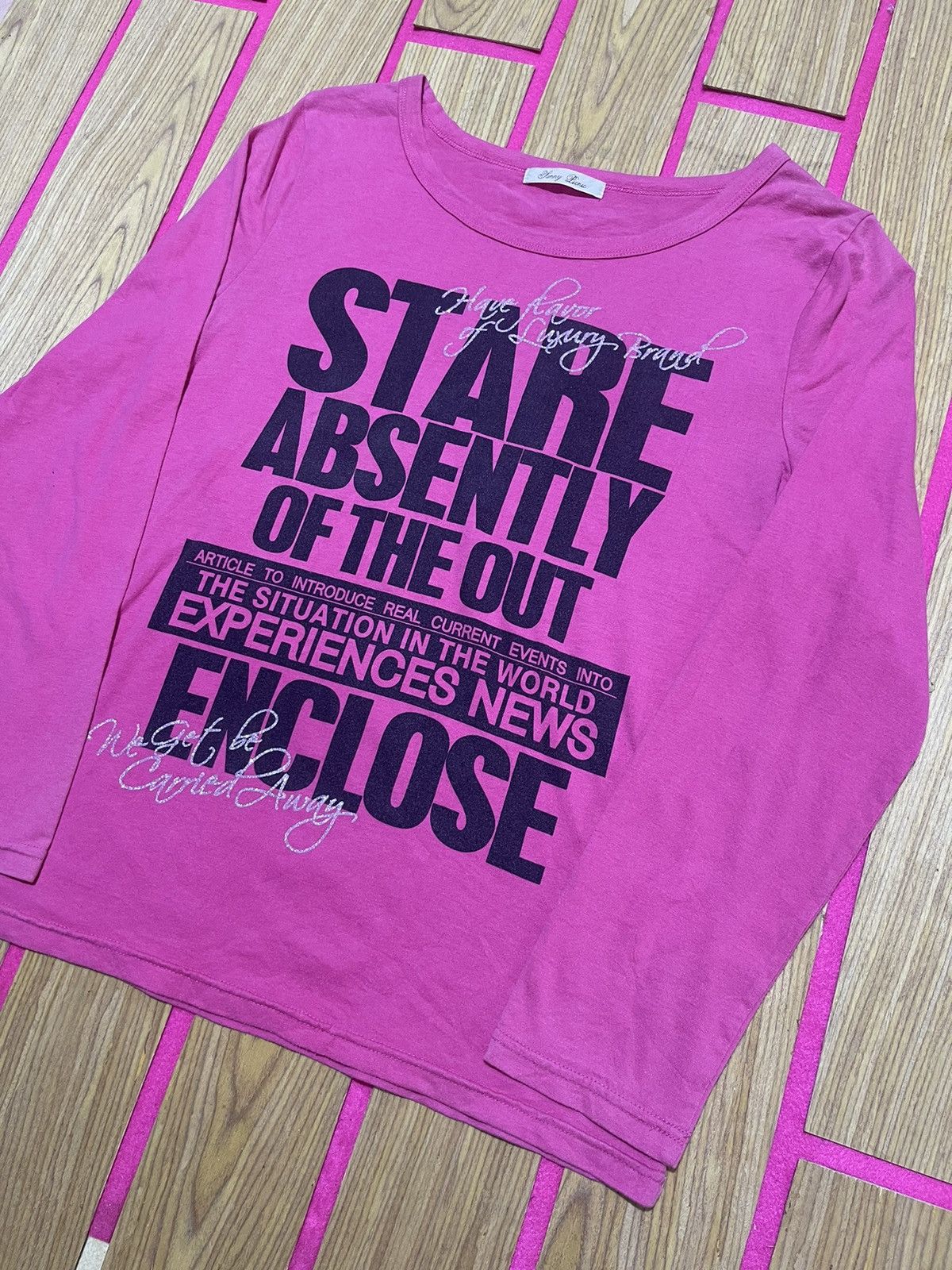 If Six Was Nine Y2K JUMMY PICNIC long tshirt Size US M / EU 48-50 / 2 - 2 Thumbnail