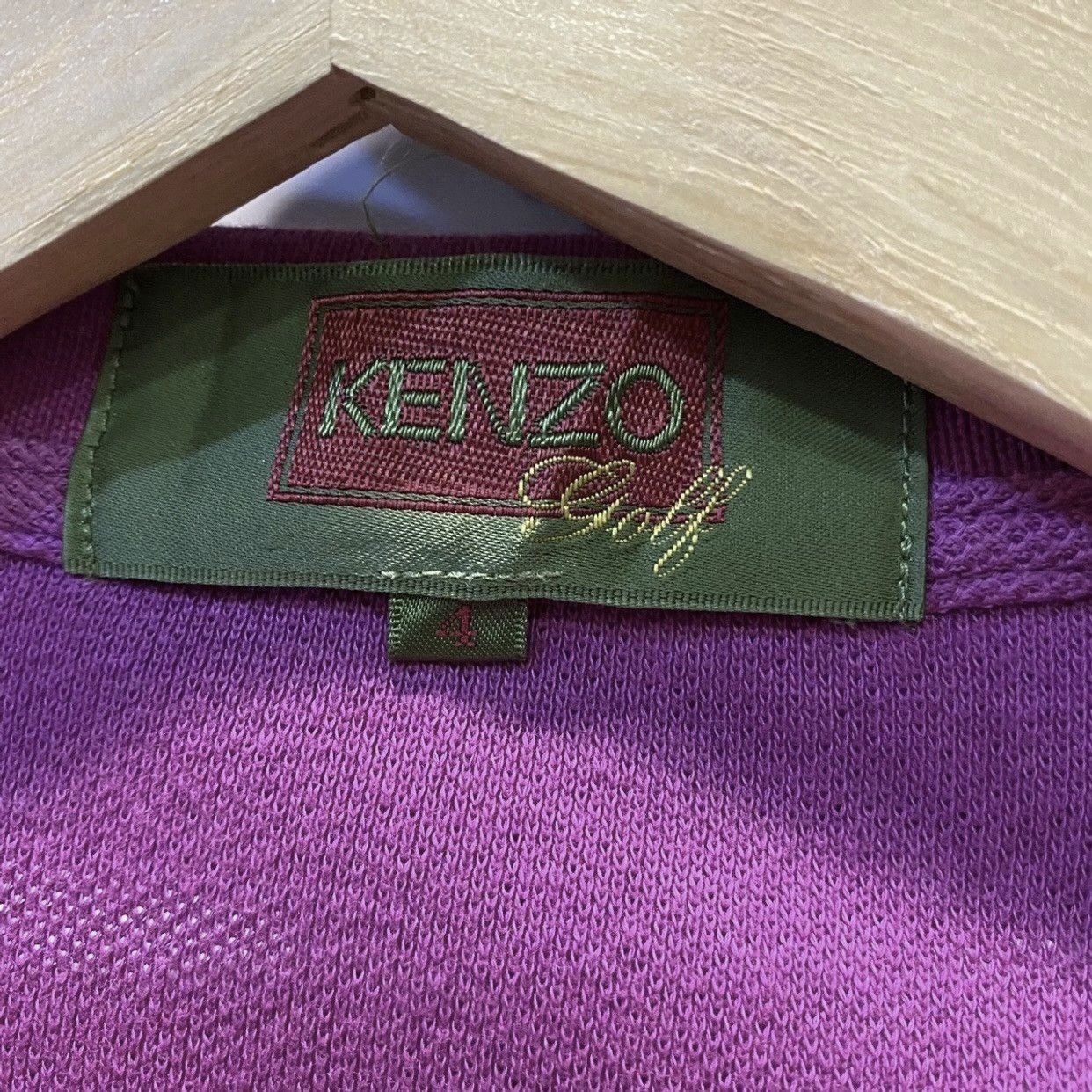 Kenzo Vintage Kenzo Golf Embroidered Logo Polo Shirt Size US M / EU 48-50 / 2 - 6 Thumbnail