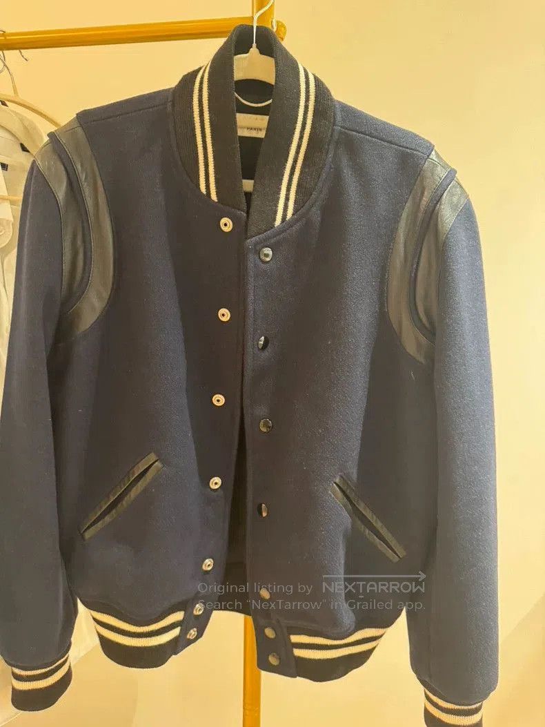Saint Laurent Classic Varsity Jacket.