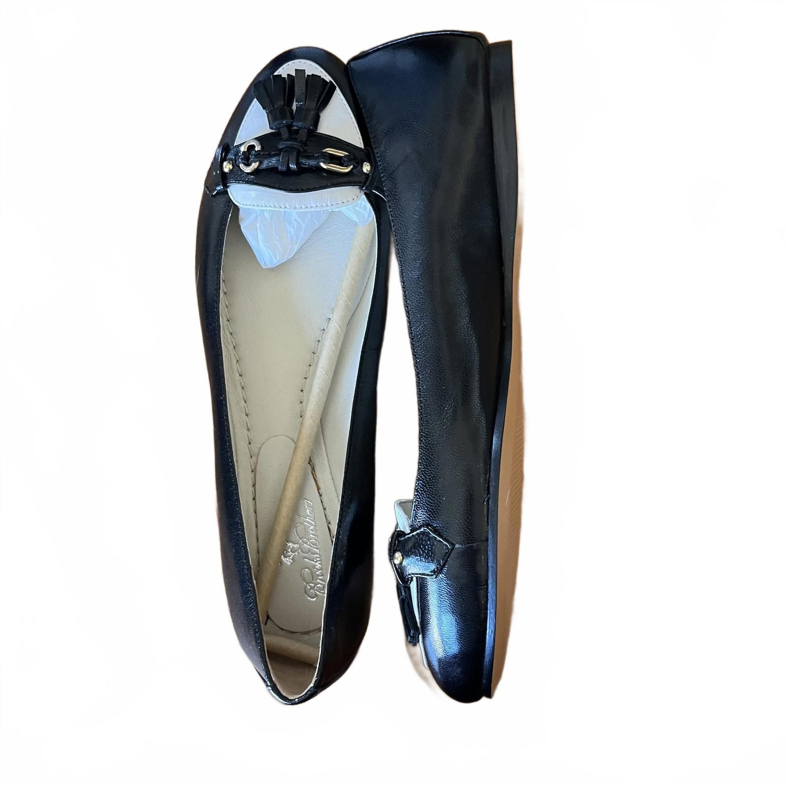 Brooks Brothers NIB -Size 7-Women's-Brooks Brothers -Black Multi Flats - Size US 7 / IT 37 - 8 Thumbnail