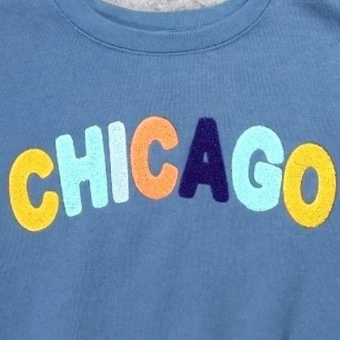 Vintage New York Popular Sweatshirt Unisex L Blue Vintage Graphic Size US L / EU 52-54 / 3 - 3 Thumbnail
