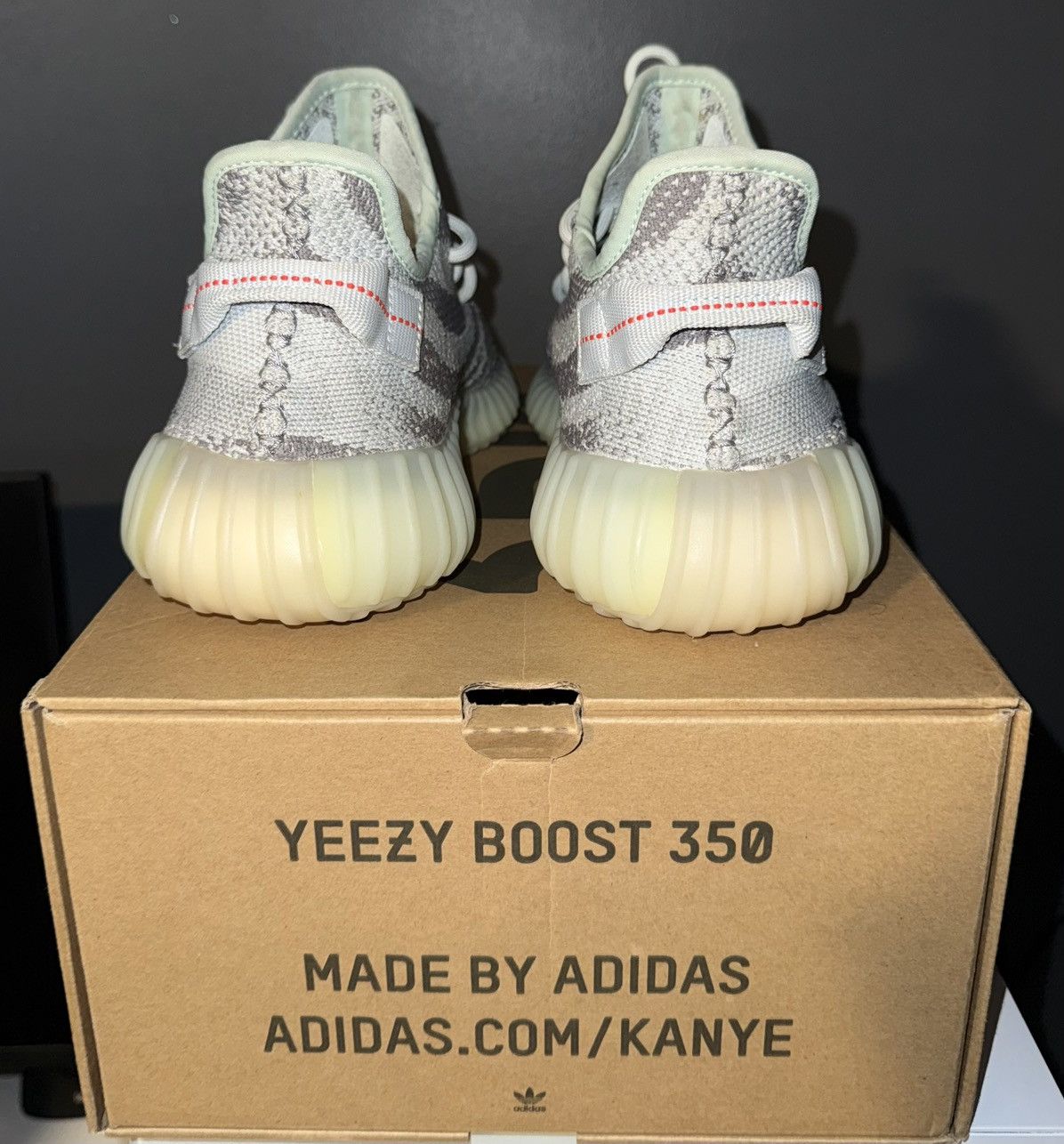 Yeezy Yeezy Boost 350 V2 ‘Blue Tint’ 2023 Size US 10.5 / EU 43-44 - 6 Thumbnail