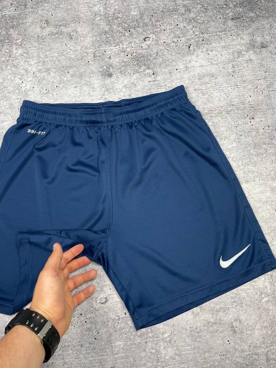 Nike × Vintage Vintage Nike 90’s Y2K Style Drill Blue Soccer Dri-Fit Shorts Size US 30 / EU 46 - 6 Thumbnail