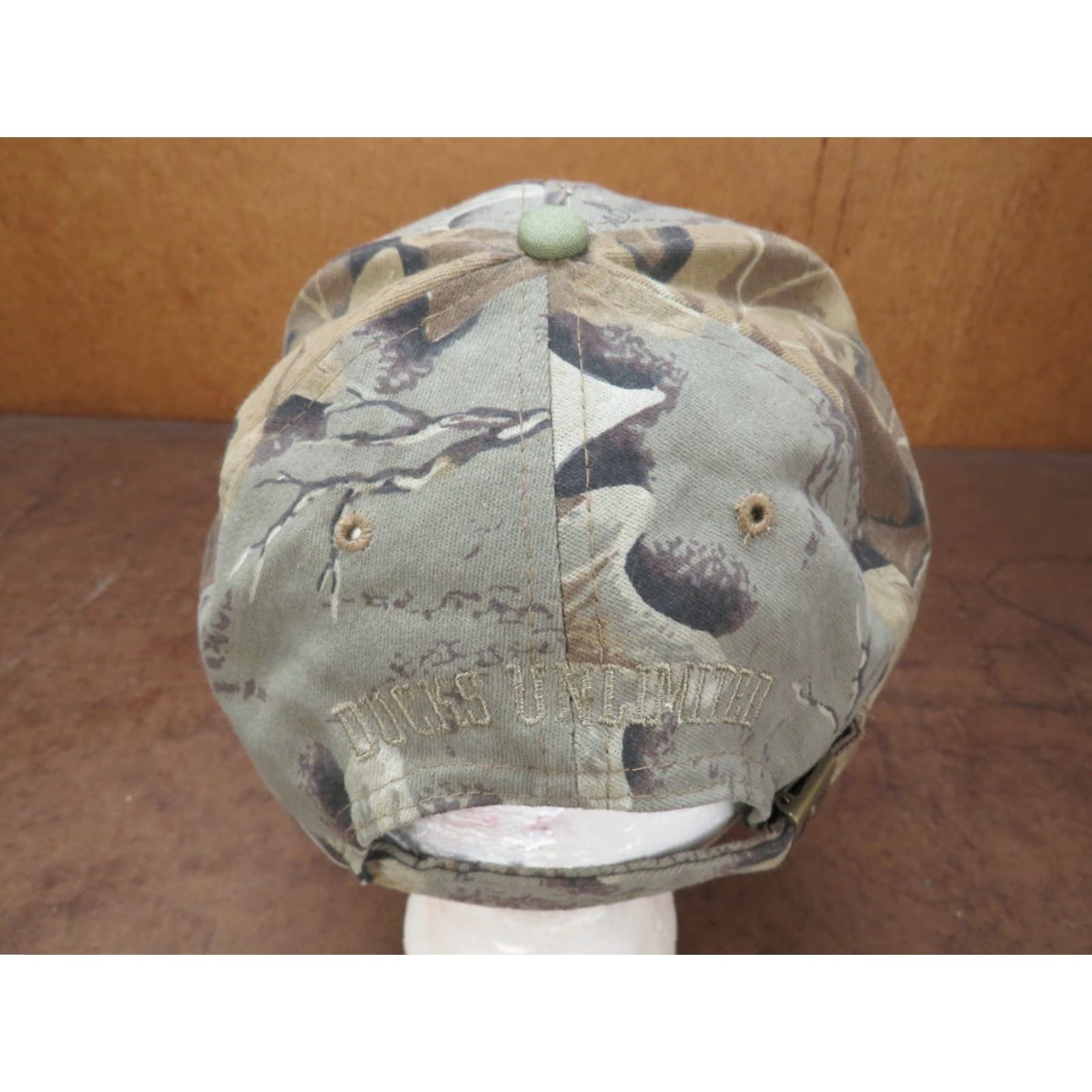 Vintage VTG Camo Ducks Unlimited DU Mallard Duck hunting baseball trucker cap hat Size ONE SIZE - 4 Thumbnail