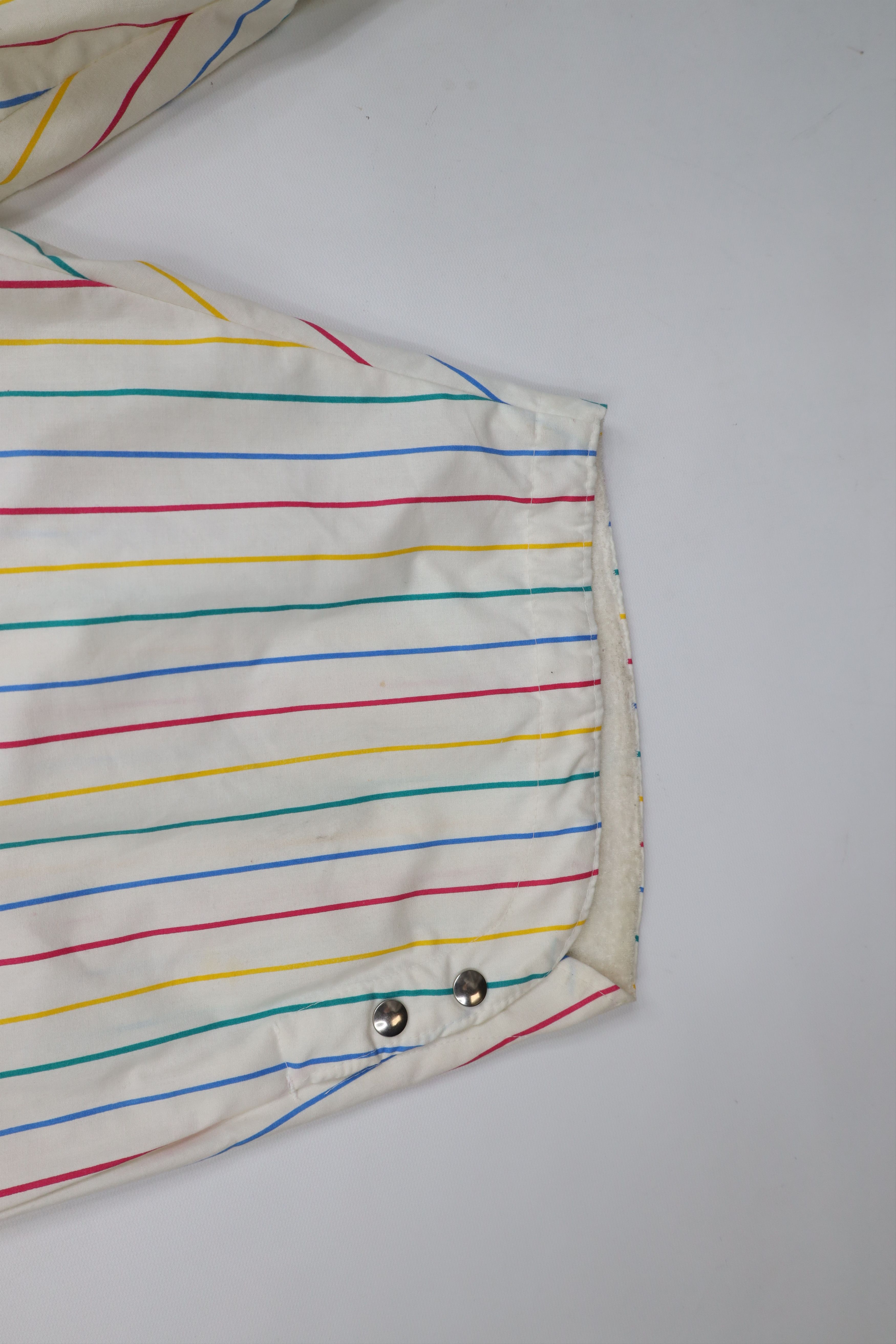 Vintage Vintage 90s Streetwear Striped Sleep Pajamas Shorts USA Size US 44 / EU 60 - 6 Thumbnail