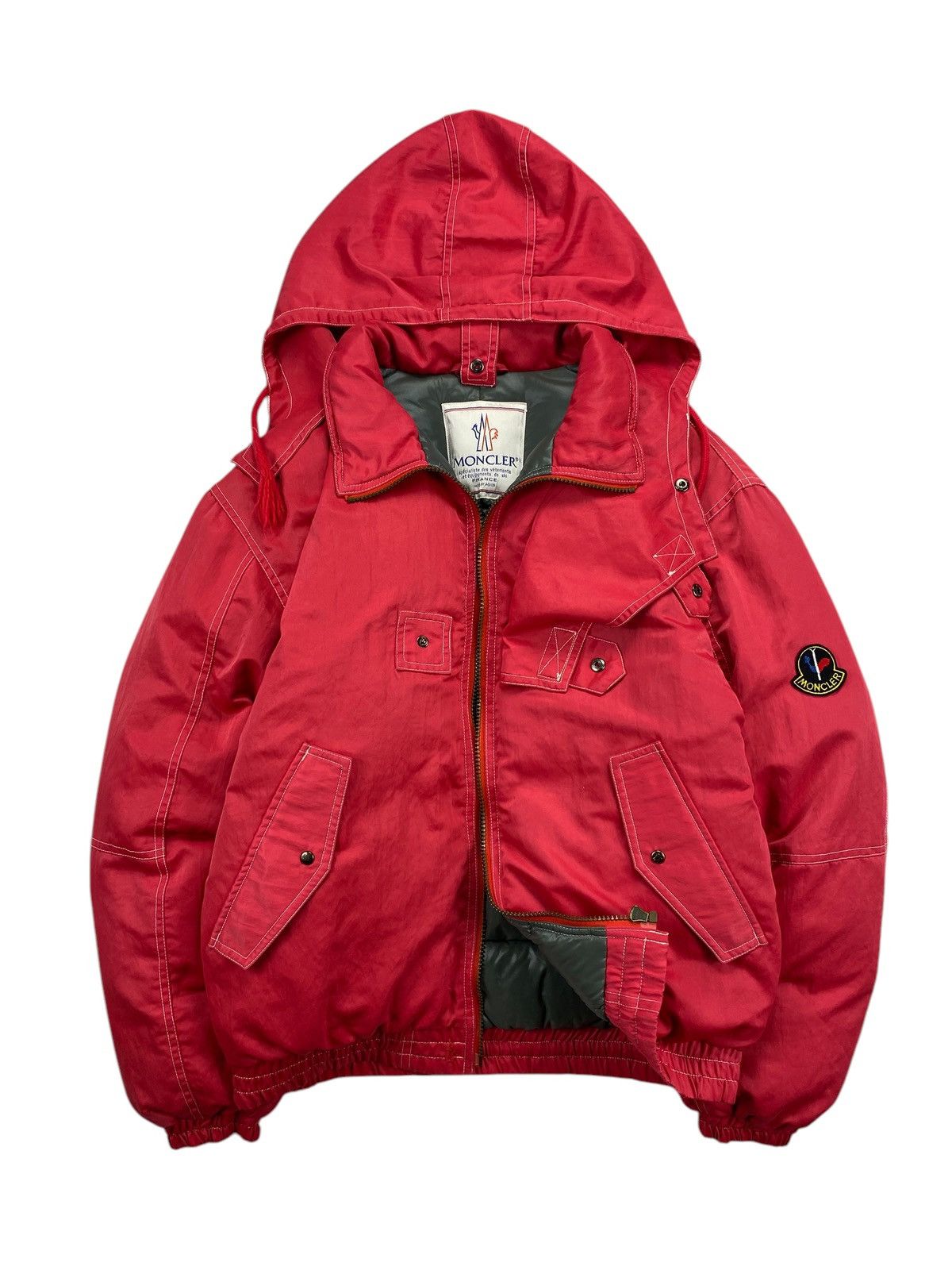 Moncler Moncler Down Puffer Red Jacket Size US M / EU 48-50 / 2 - 1 Thumbnail