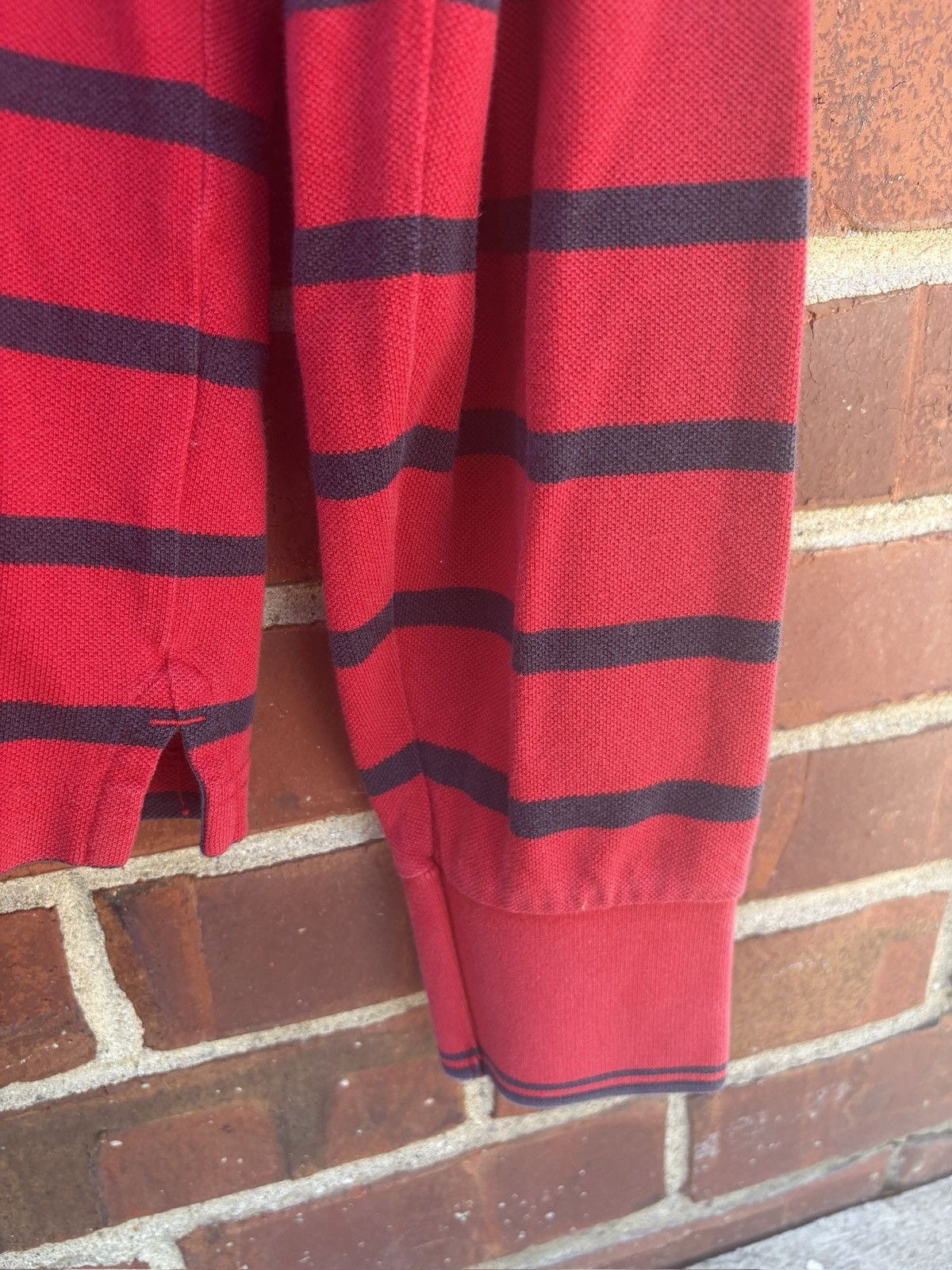 Gant GANT Long-sleeve Polo Vintage Streetwear Size XL Red Blue Size US XL / EU 56 / 4 - 3 Thumbnail