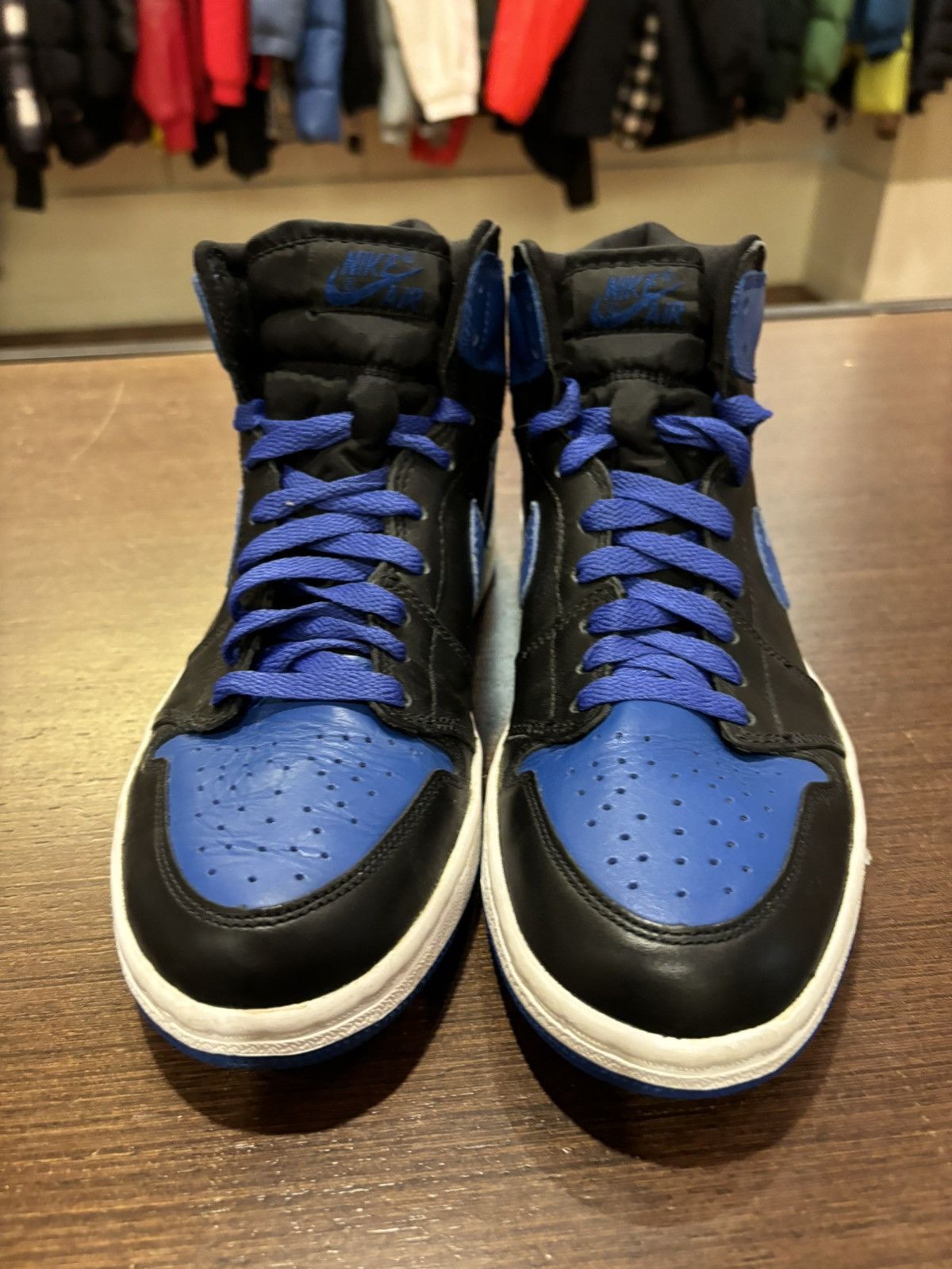 Jordan Brand Jordan 1 Retro ‘Black Royal Blue’ Size US 7 / EU 40 - 5 Thumbnail