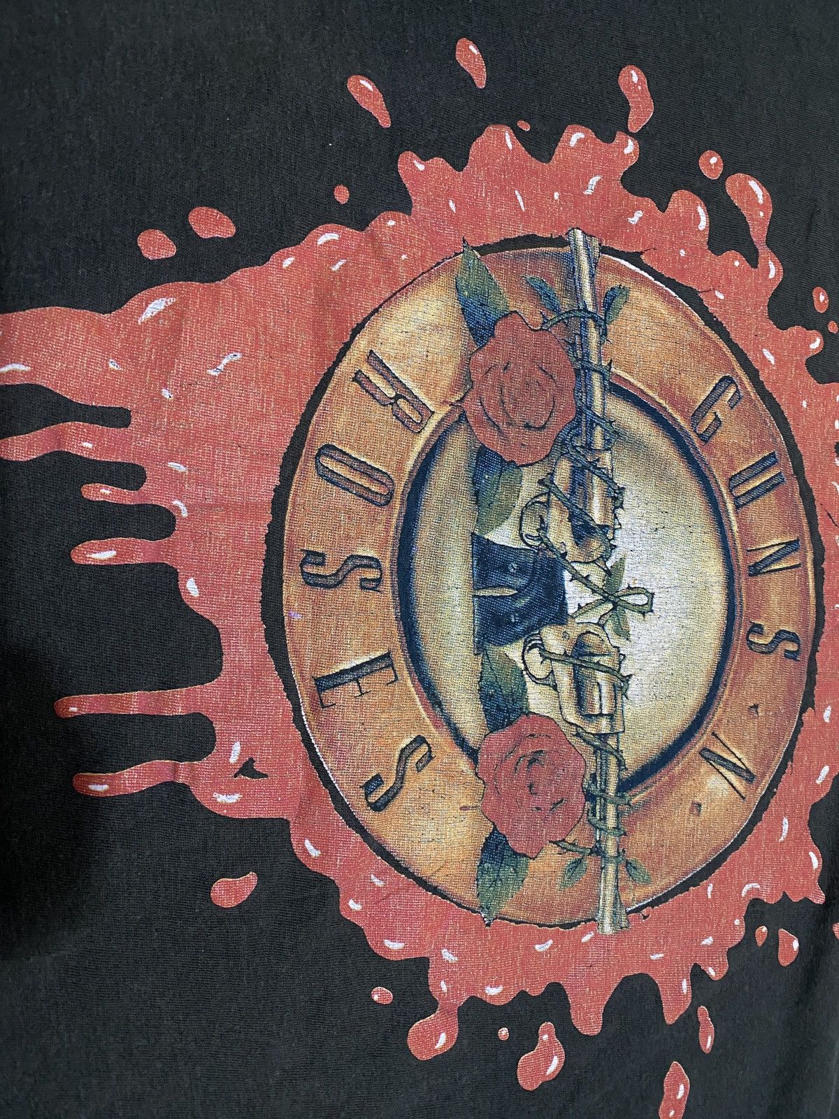 Band Tees Ultra rare khaki slash guns n roses band tee 90s Size US M / EU 48-50 / 2 - 7 Thumbnail