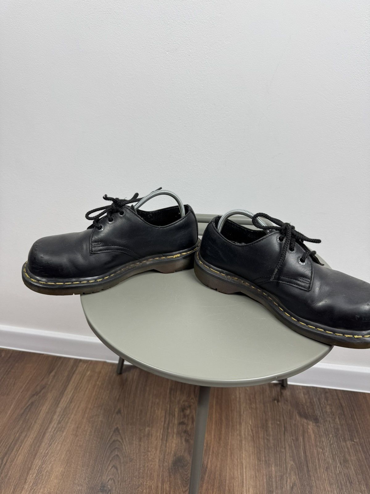 Dr. Martens Vintage Dr Martens 2225 Steel Toe Work Shoes 38 Heavily Worn Size US 7 / IT 37 - 12 Thumbnail