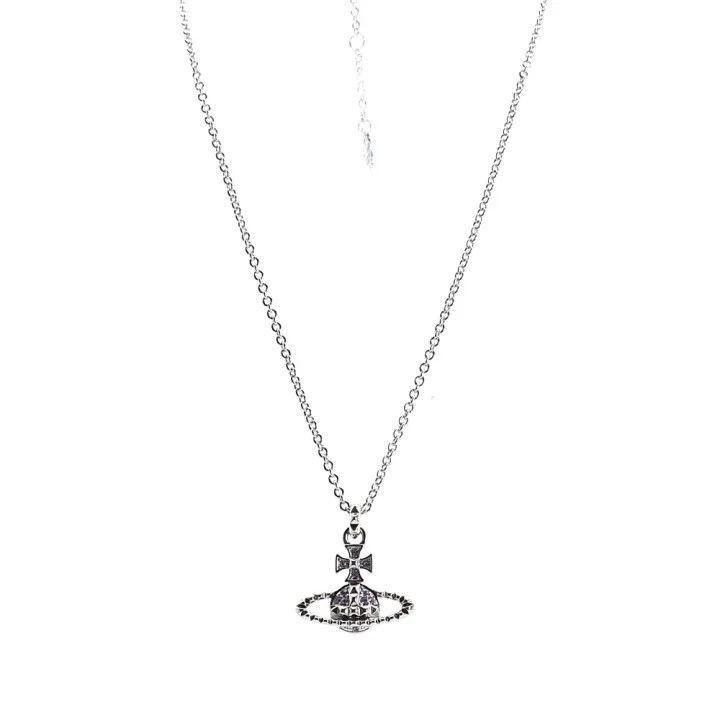 Vivienne Westwood Vivienne Westwood Mayfair Saturn Pendant Necklace -2507 Size ONE SIZE - 1 Thumbnail