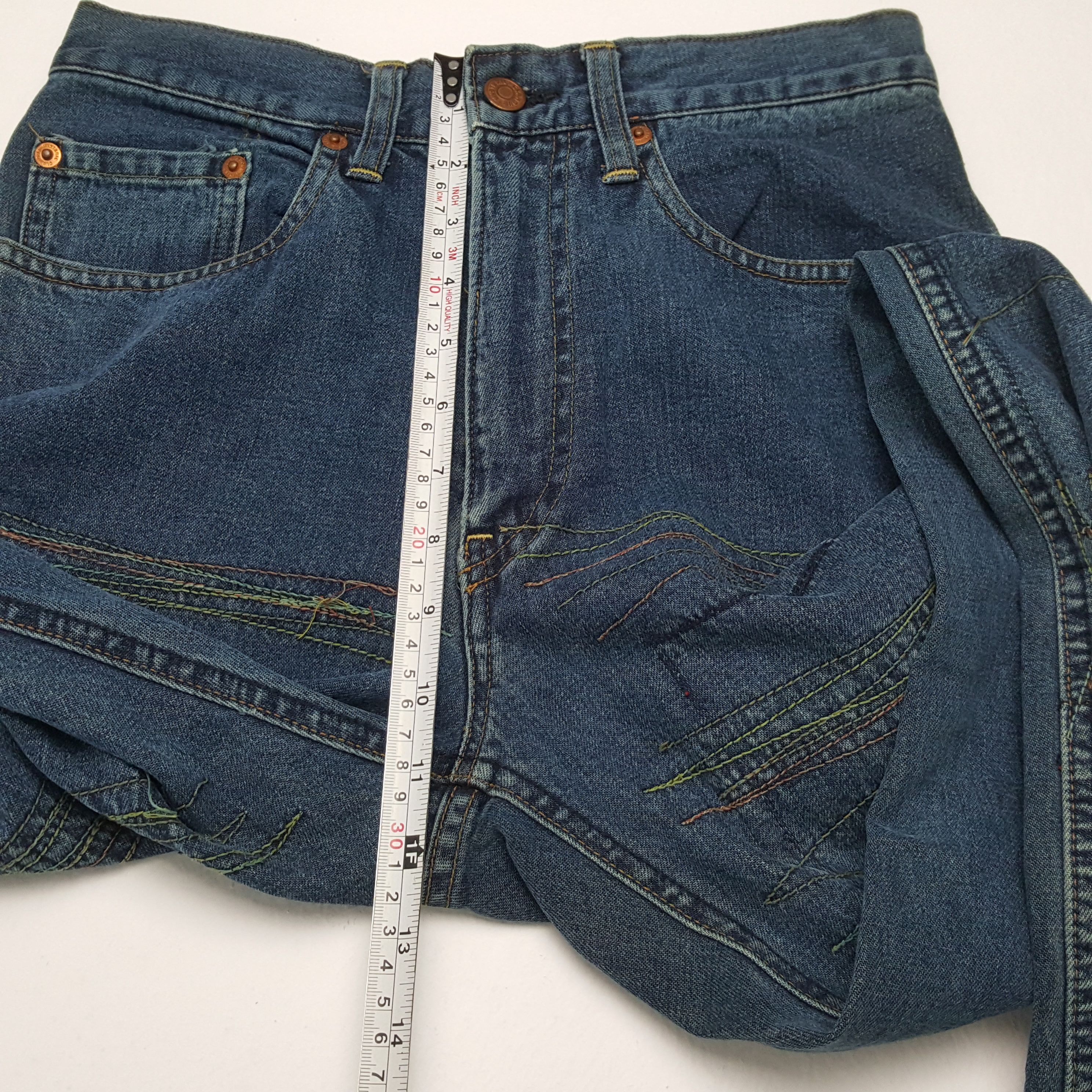 Hysteric Glamour × Japanese Brand × Vintage HYSTERIC GLAMOUR Rare Design Fashion Style Jeans Size US 27 - 8 Thumbnail
