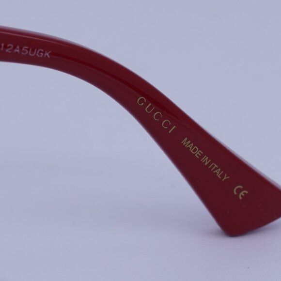Gucci Gucci GG0168O 004 Eyeglasses Havana 53mm Rectangle Frame Size ONE SIZE - 7 Thumbnail