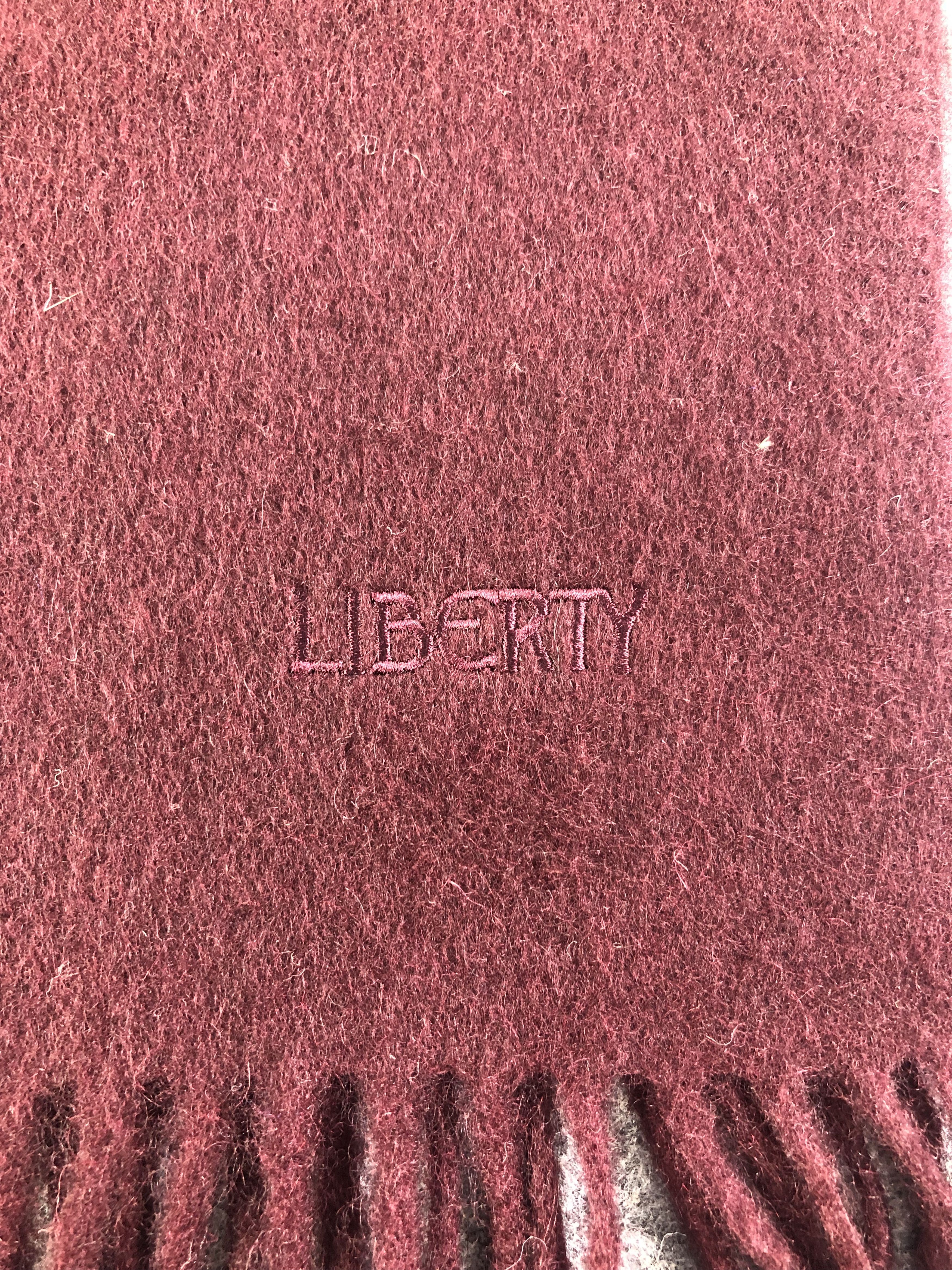 Liberty Liberty Cashmere Scarf / Muffler / Neckwear Size ONE SIZE - 4 Thumbnail