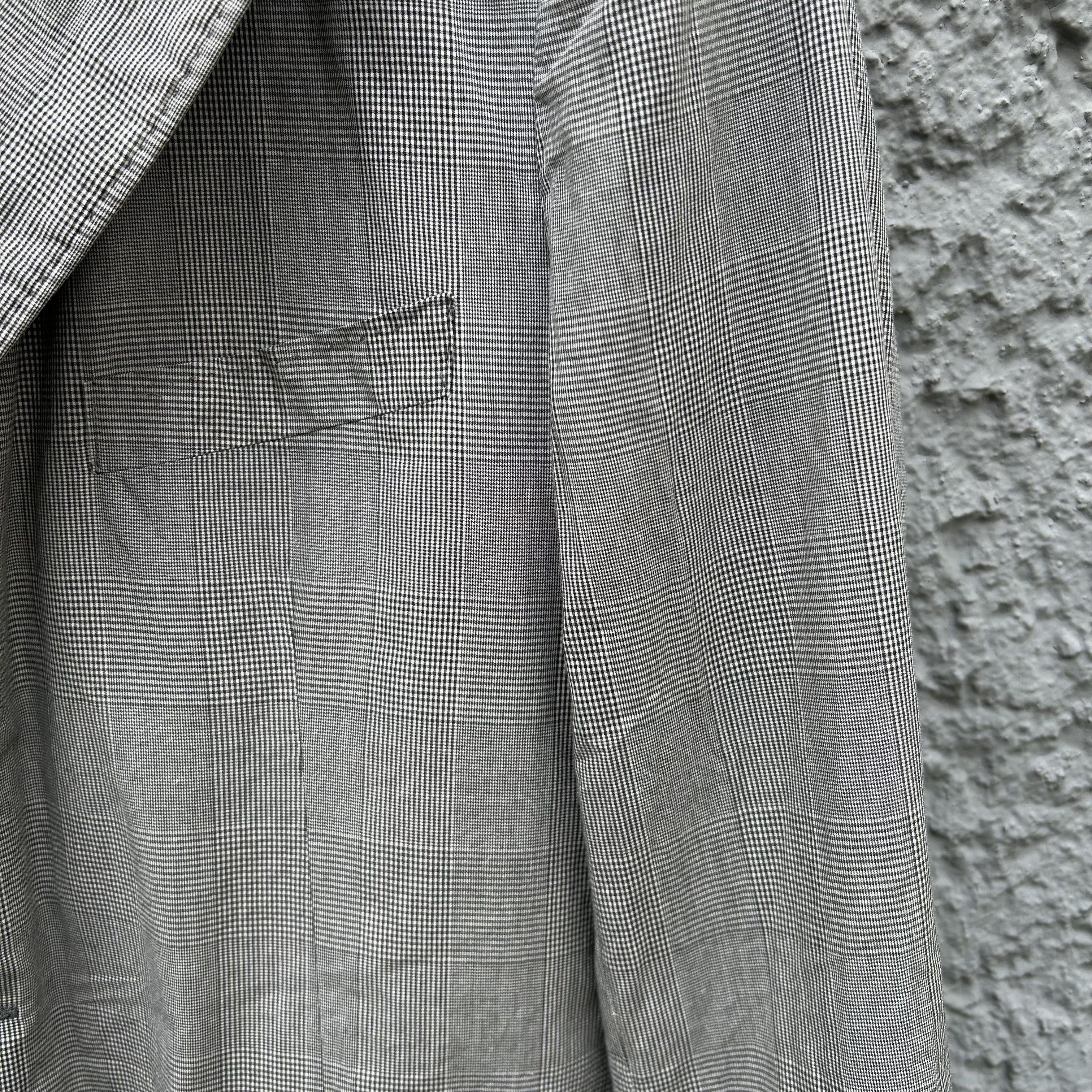 Dries Van Noten Dries van Noten Grey Unlined Blazer Jacket Top Size 50R - 7 Thumbnail