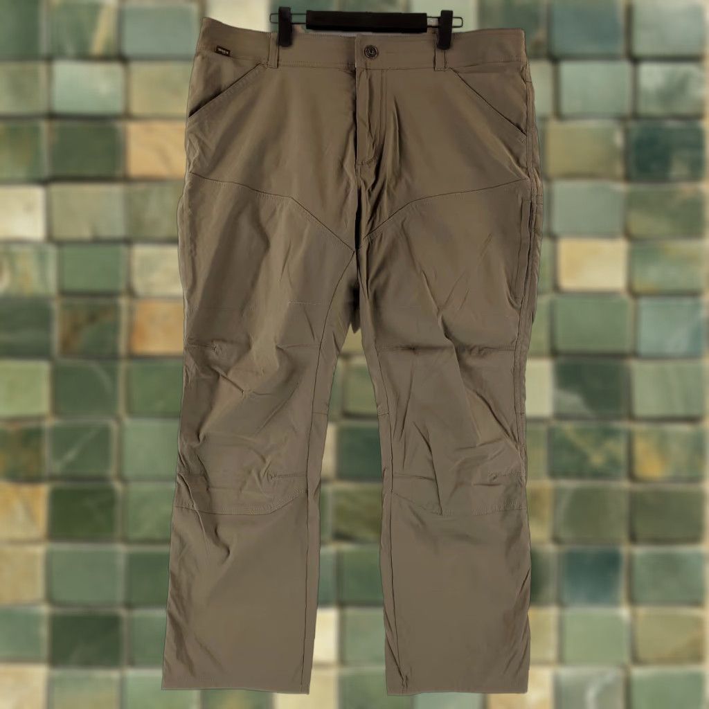 Vintage Kuhl Pants Renegade Brown Gray Mens 40x30 Actual 38x30 Size US 40 / EU 56 - 1 Thumbnail