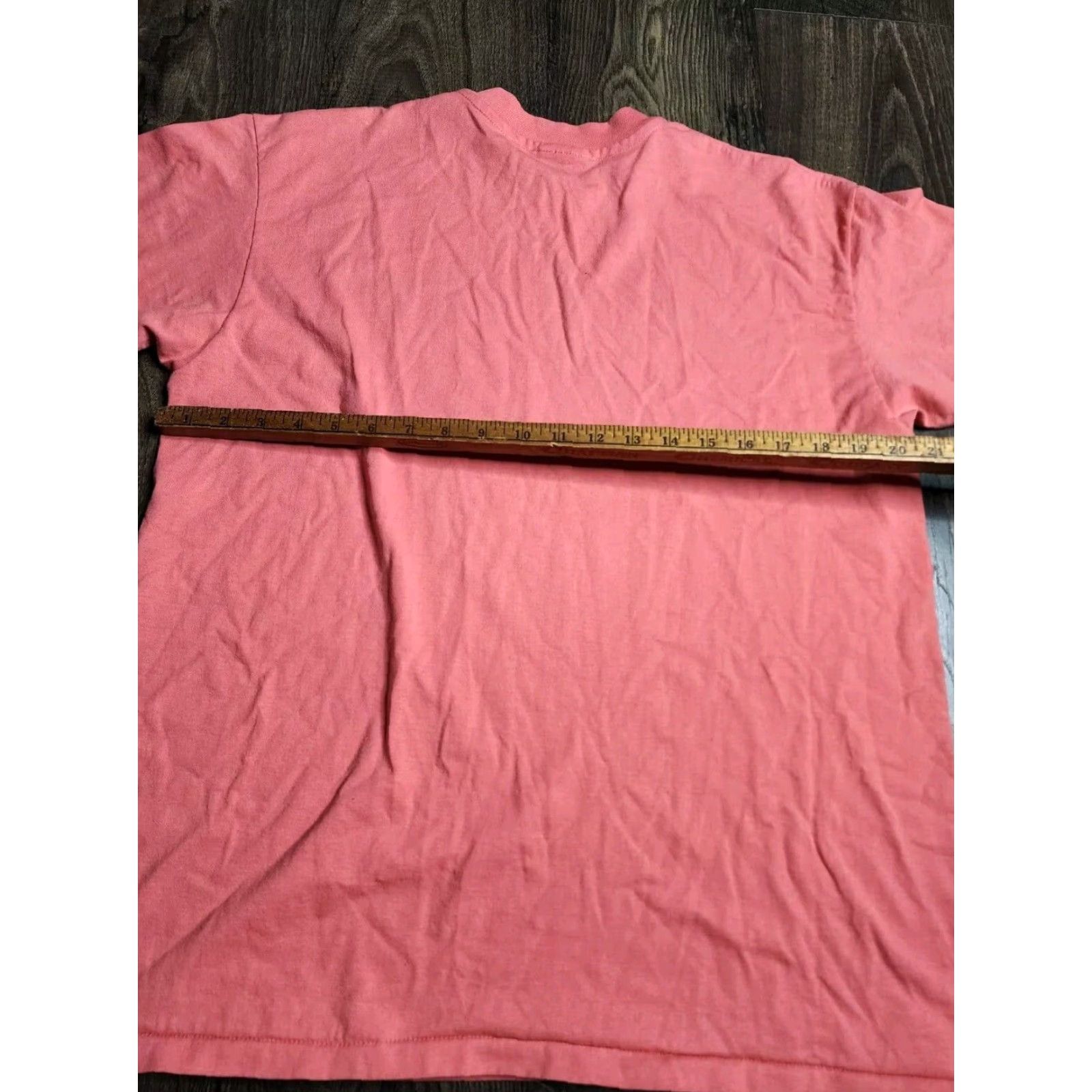 Hanes VINTAGE Hanes T Shirt Mens XL Peach Graphic Print 80s Savannah Georgia River Queen Boat Size US XL / EU 56 / 4 - 3 Thumbnail