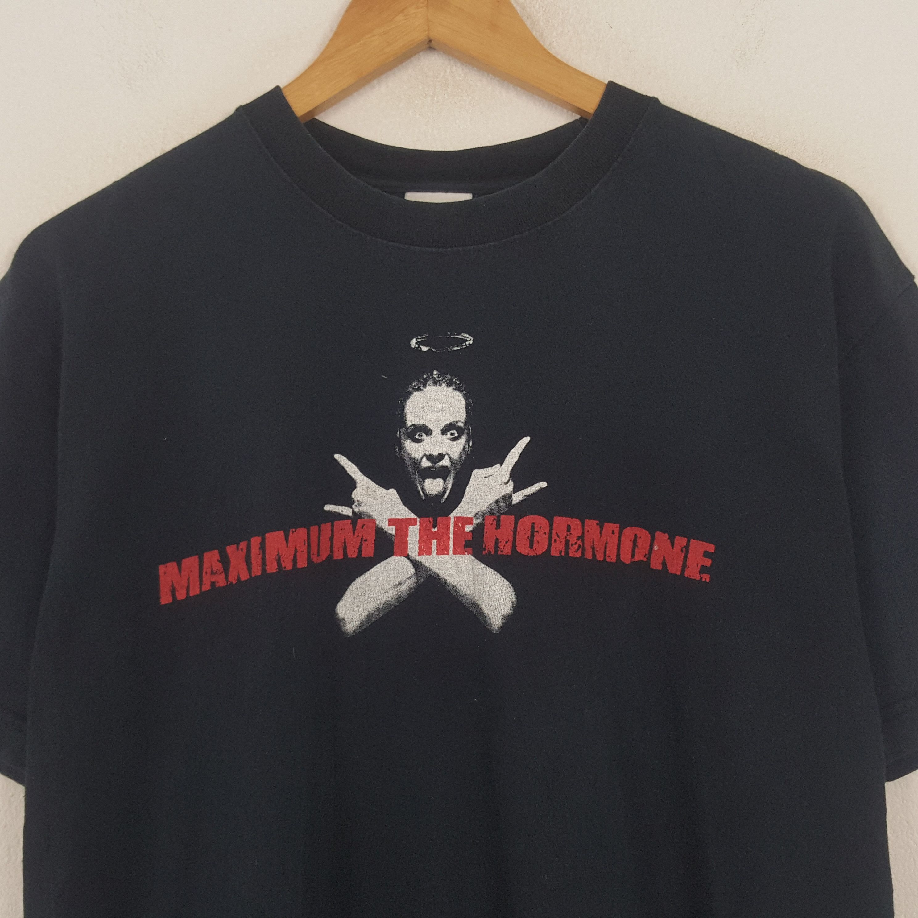 Band Tees × Japanese Brand × Vintage Vintage Maximum The Hormone Japanese Heavy Metal Band Tshirt Size US L / EU 52-54 / 3 - 4 Thumbnail
