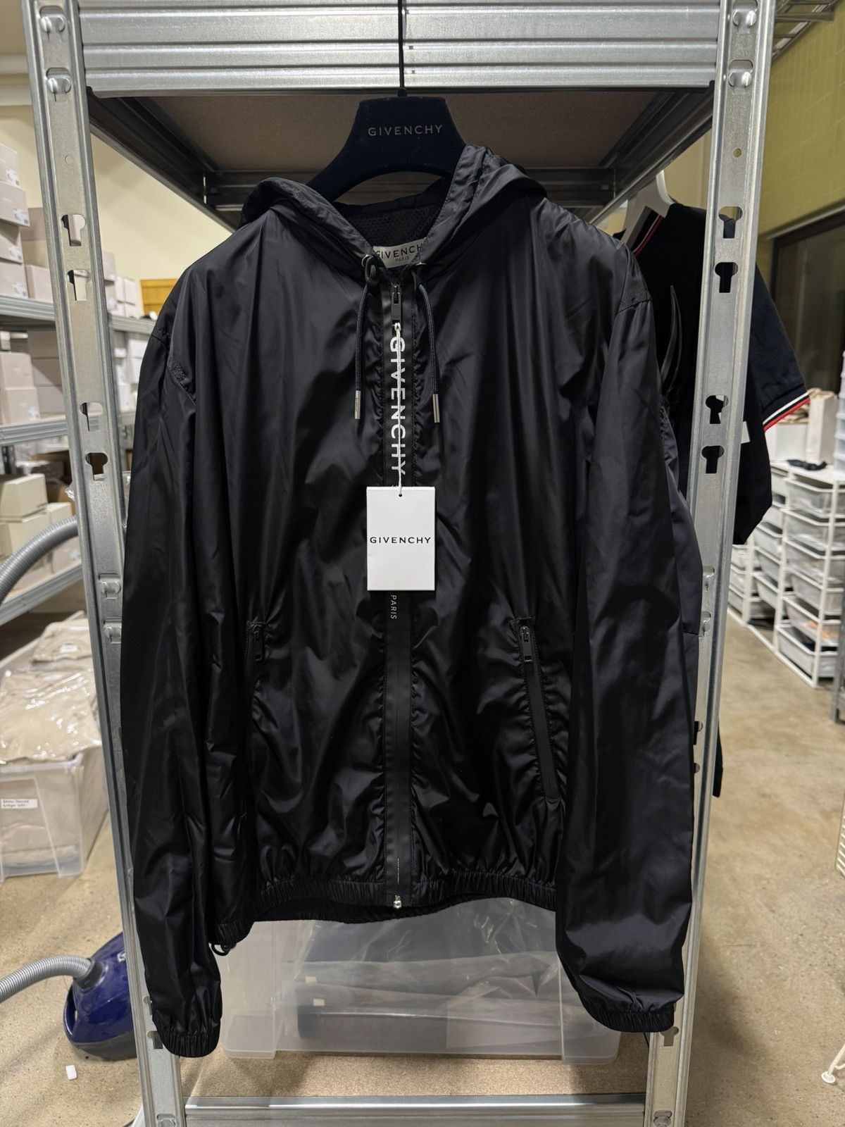 Givenchy Givenchy Logo Nylon Windbreaker NEW 1800$ Size US M / EU 48-50 / 2 - 1 Thumbnail