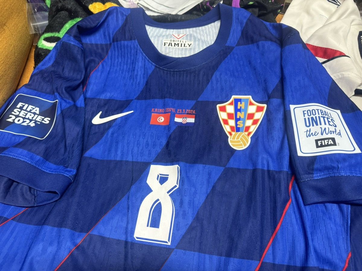 Nike Croatia 24/25 player issue away shirt #8 Kovacic Size US XL / EU 56 / 4 - 3 Thumbnail