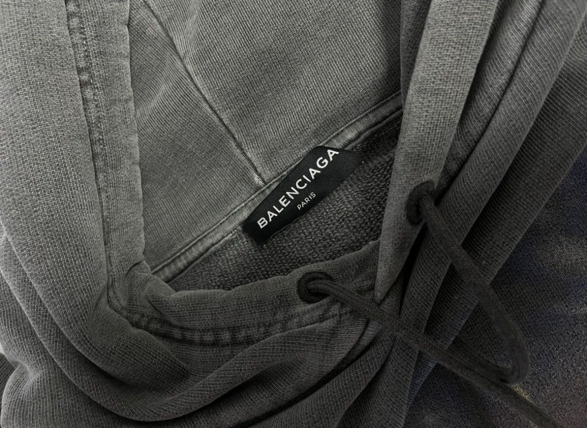 Balenciaga Balenciaga Paris Hoodie Size US M / EU 48-50 / 2 - 4 Thumbnail