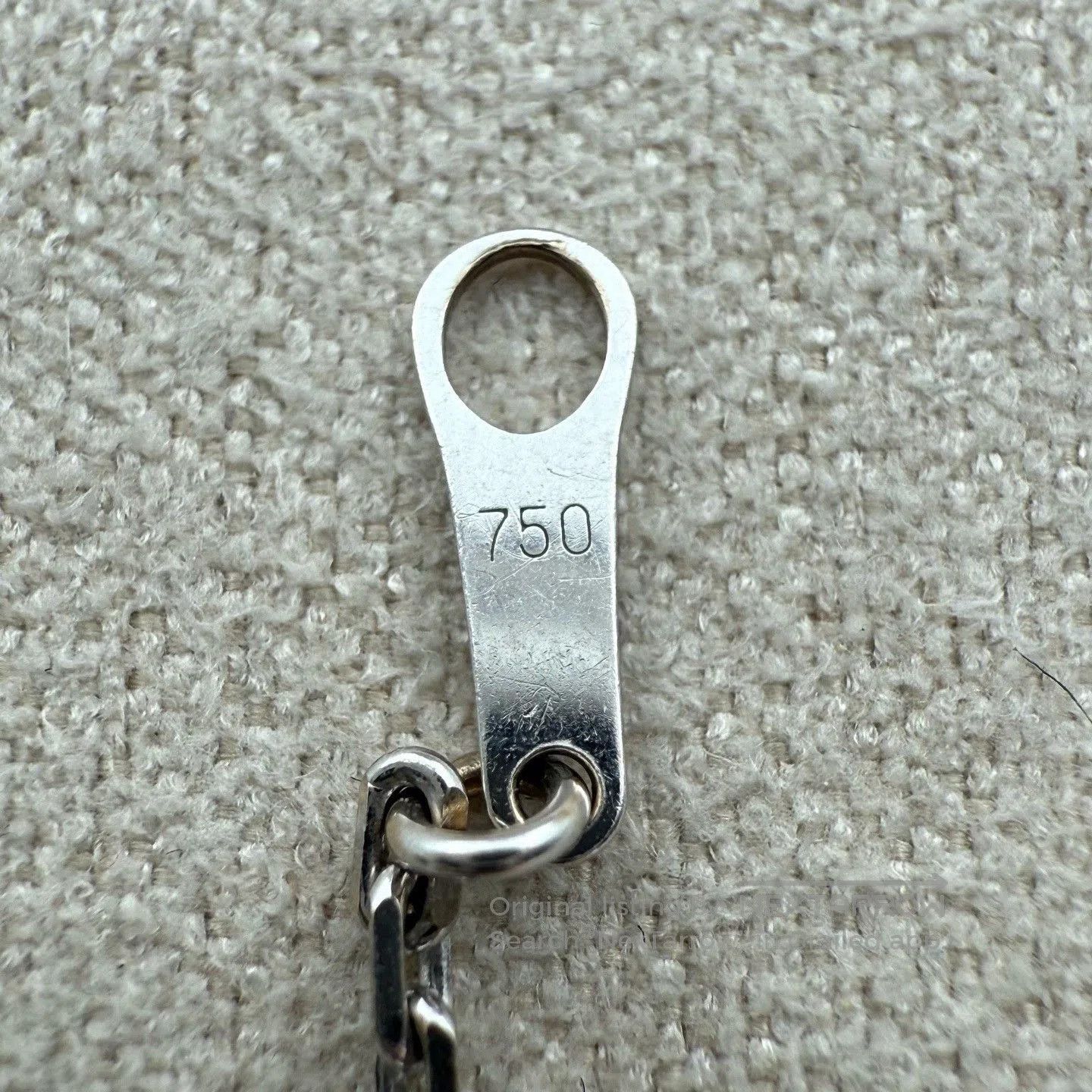 EYEFUNNY Eyefunny Platinum Necklace. Size ONE SIZE - 4 Thumbnail